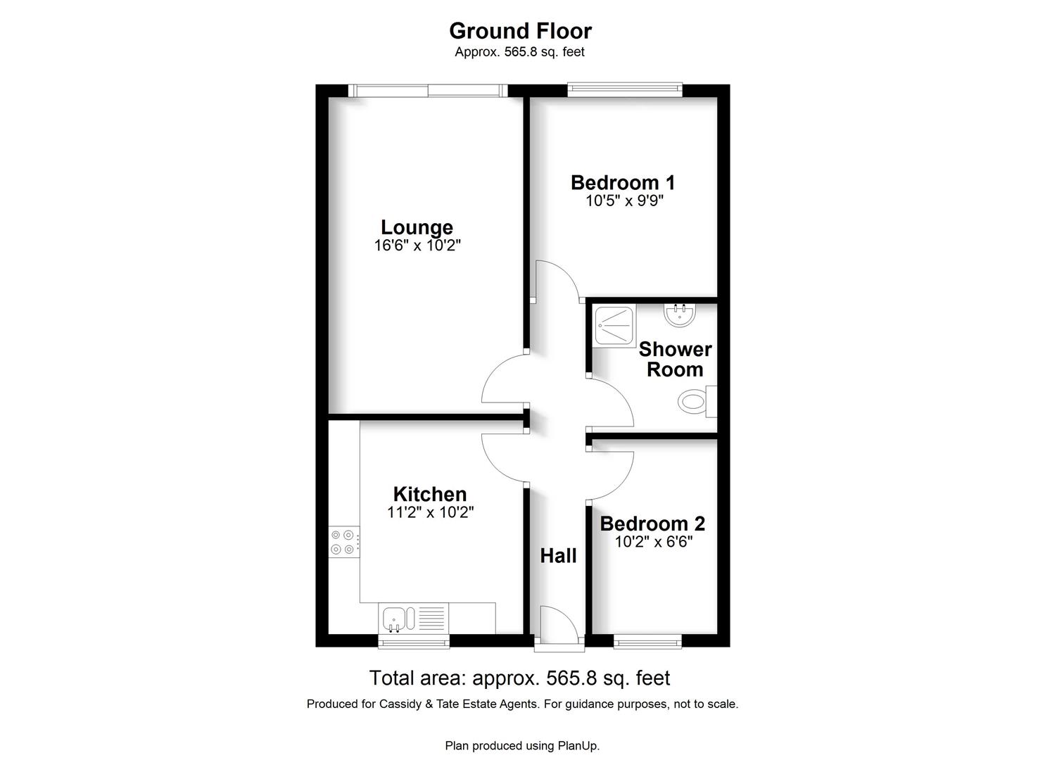 38, The Beeches, St. Albans floorplan