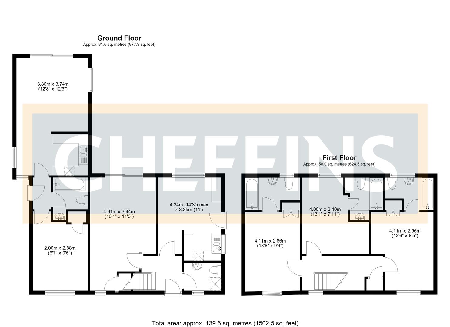 21B & 21C, Reads Street, Ely floorplan