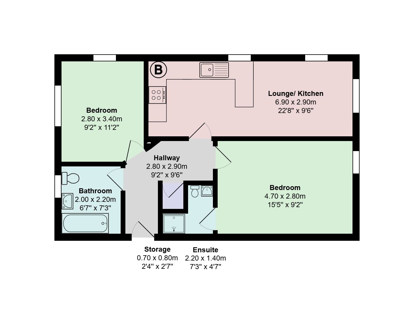 6 Neptune Road, Barry floorplan