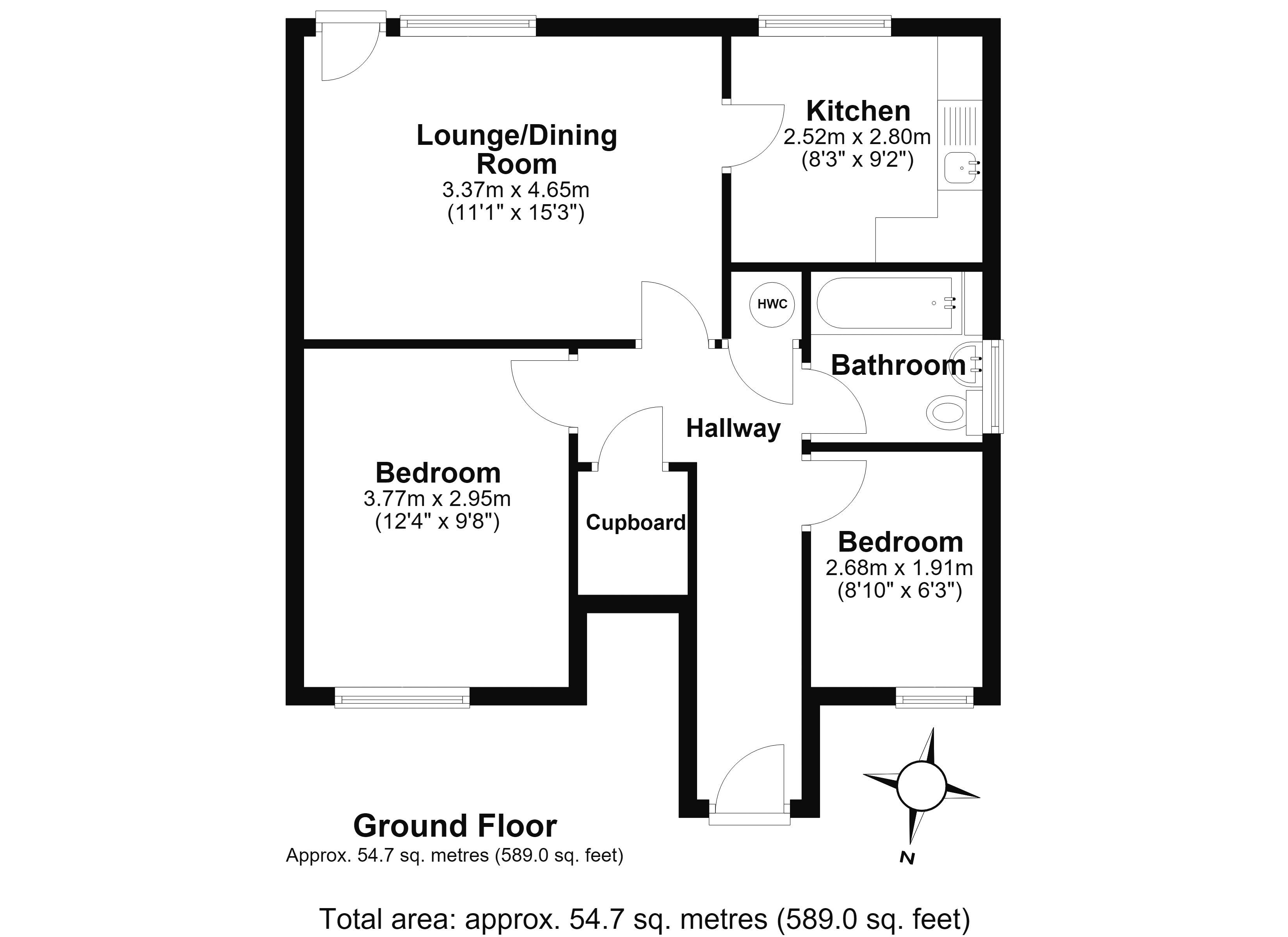 87, Mercia Drive, Telford floorplan