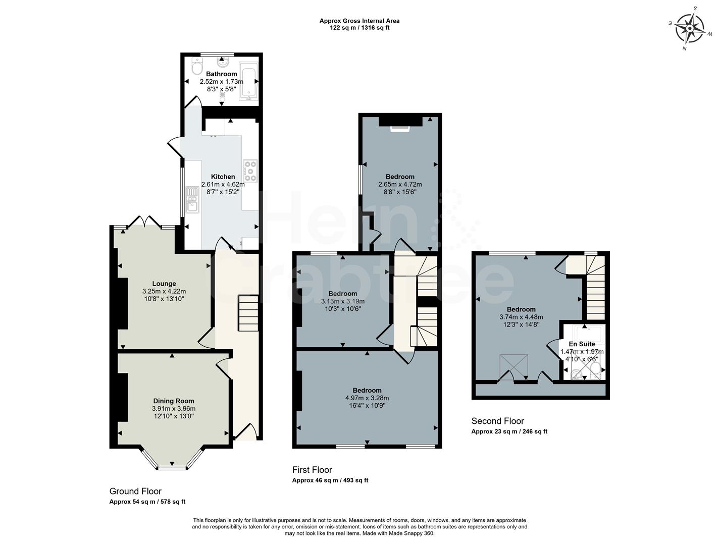 Fairwater Grove East, Cardiff floorplan