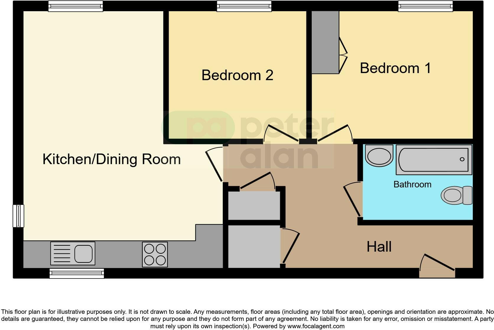 15, Blaen Bran Close, CWMBRAN floorplan