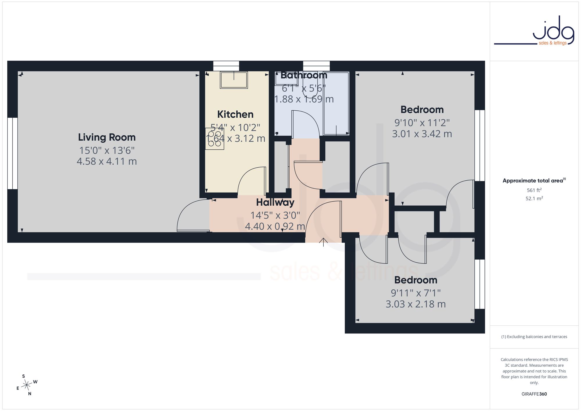 3 Gilstead Avenue, Morecambe floorplan