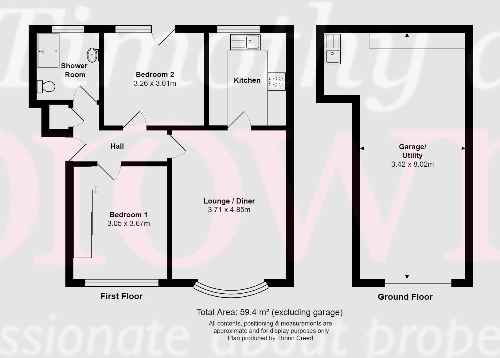 2 Bedrooms Flat for sale in Berkshire Drive, Congleton CW12