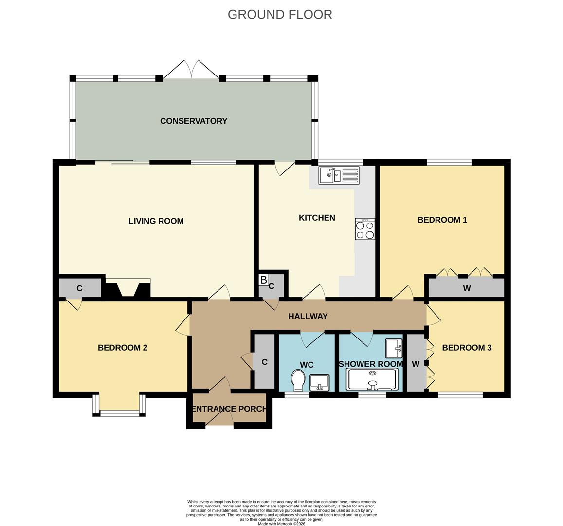 11, Burney Close, Beverley floorplan