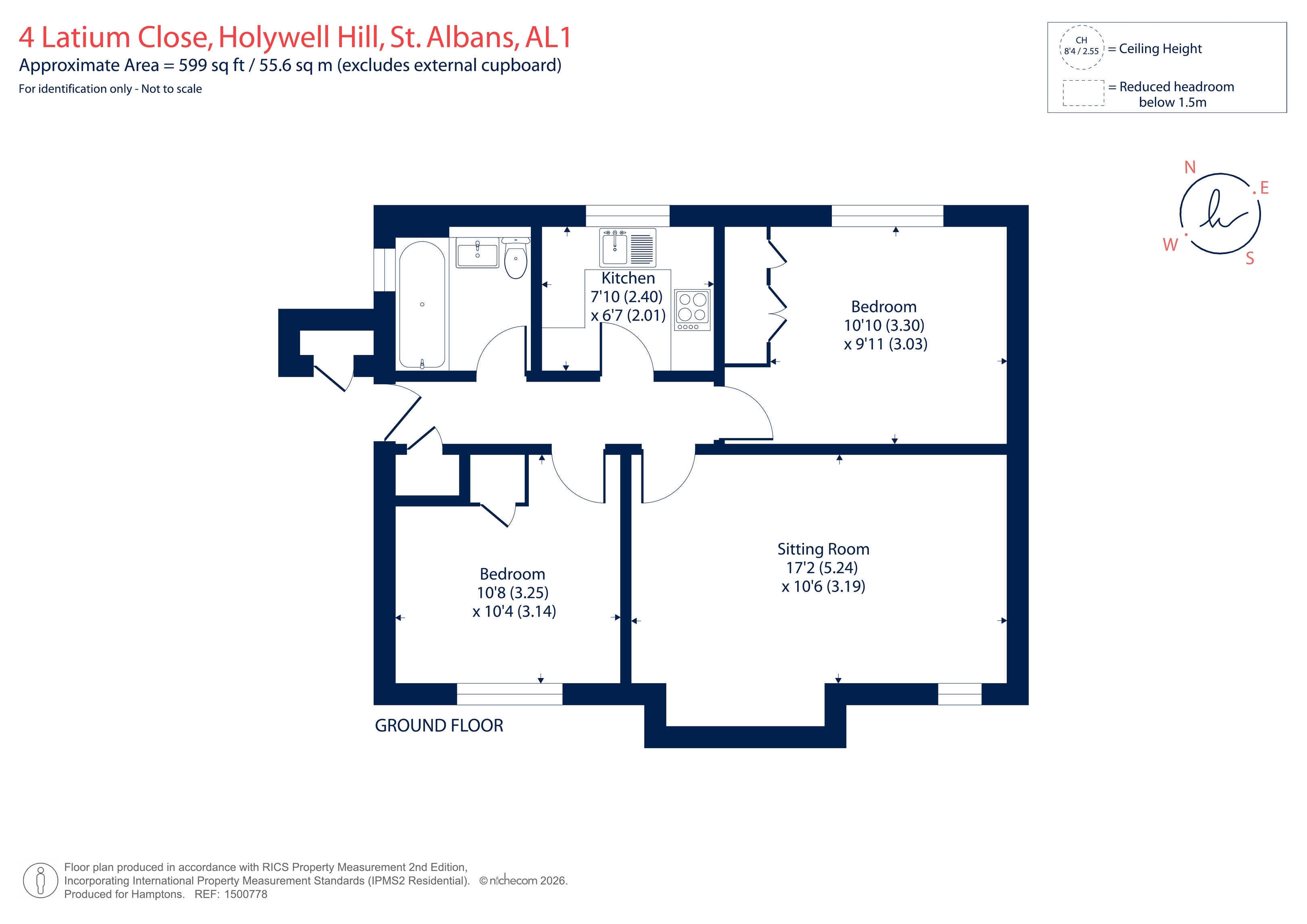 4, Latium Close, Holywell Hill, St. Albans floorplan