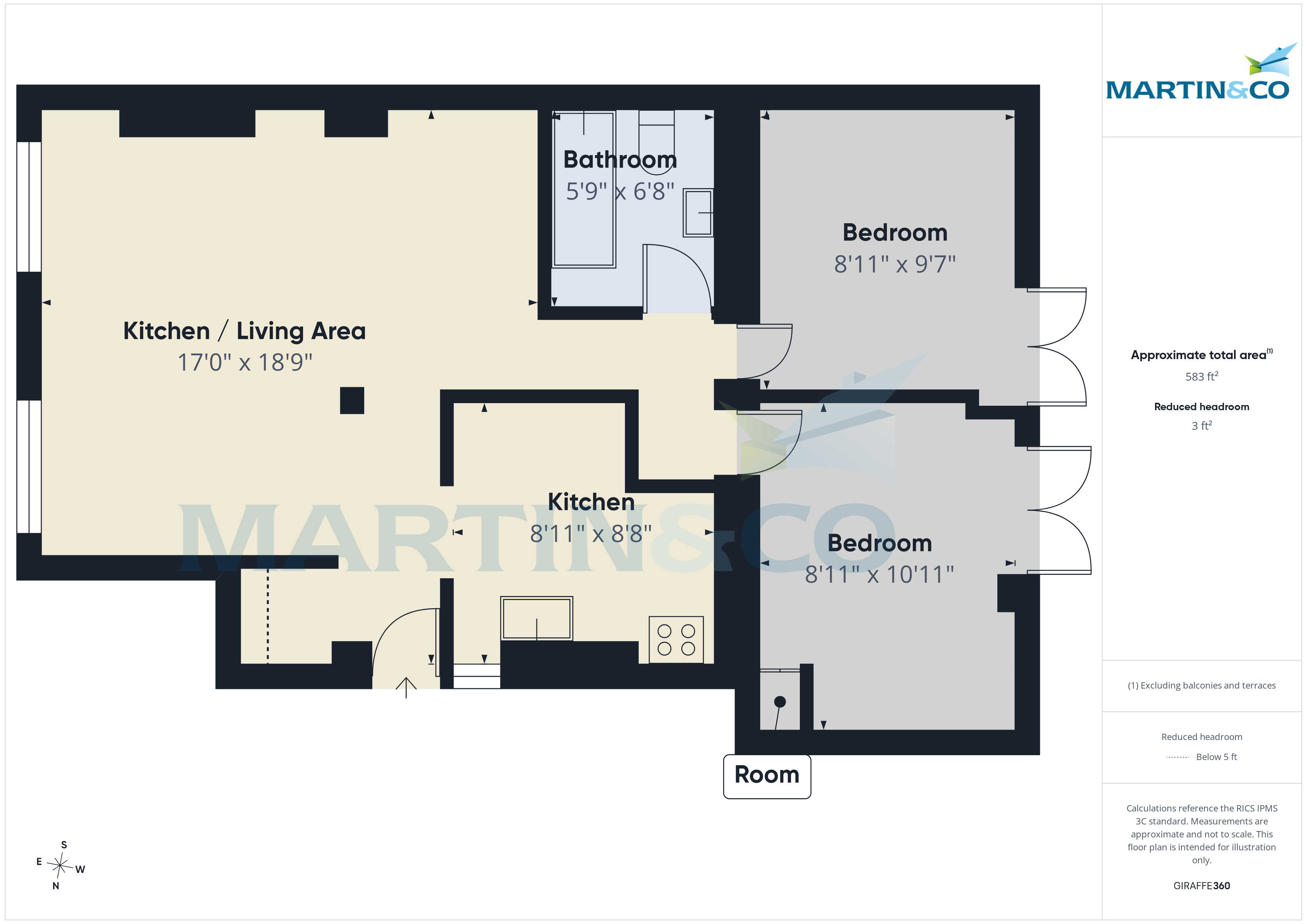 4A, Manor Place, Bognor Regis floorplan