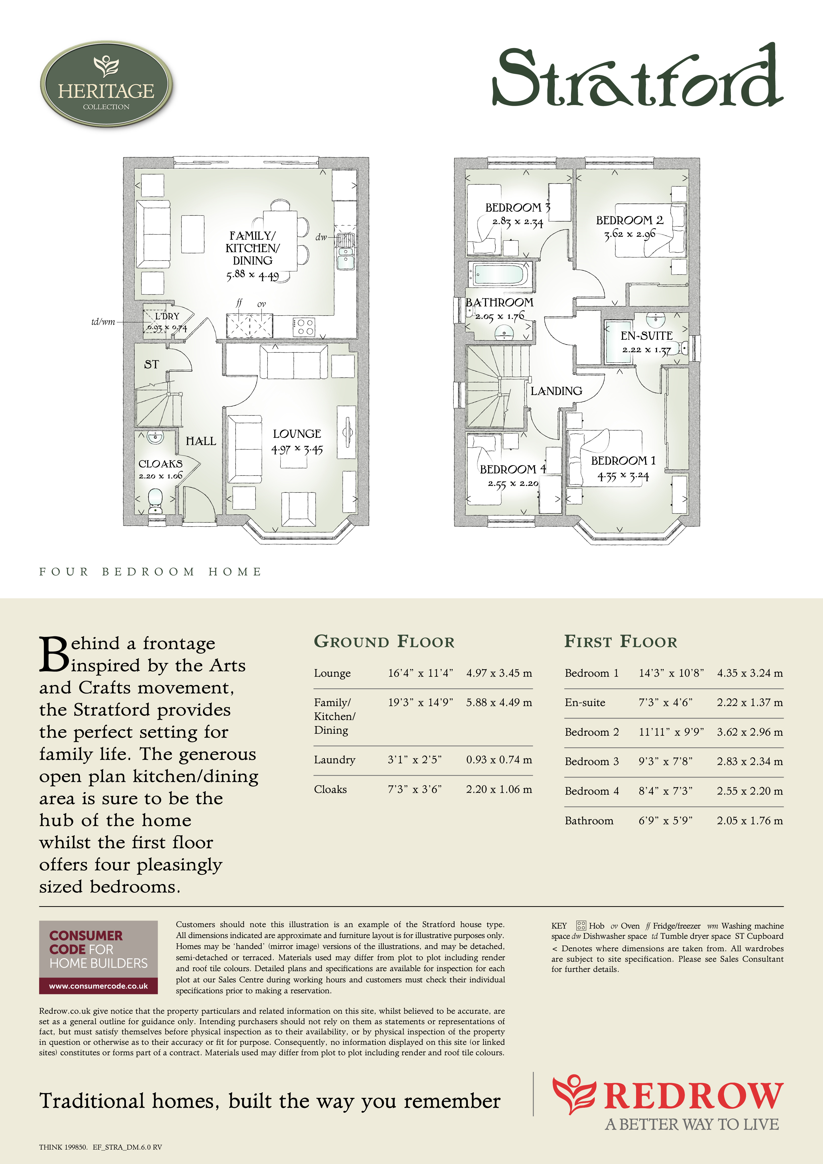"Stratford" at Hawkins Road, Exeter EX1, 4 bedroom detached house for