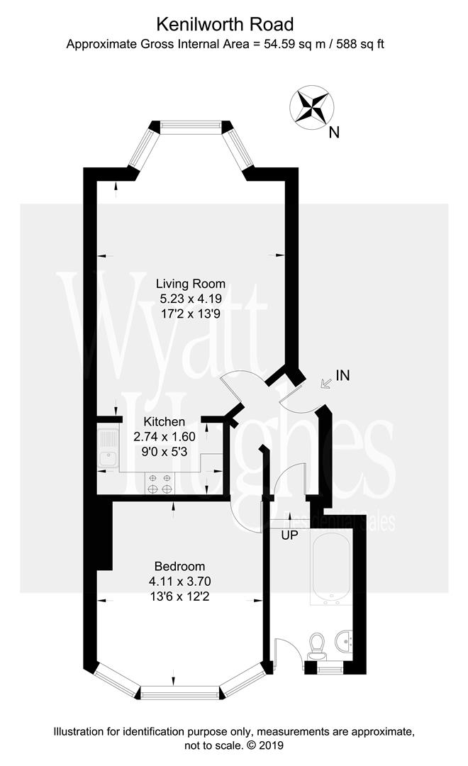 1 Bedrooms Flat for sale in Kenilworth Road, St. Leonards-On-Sea TN38