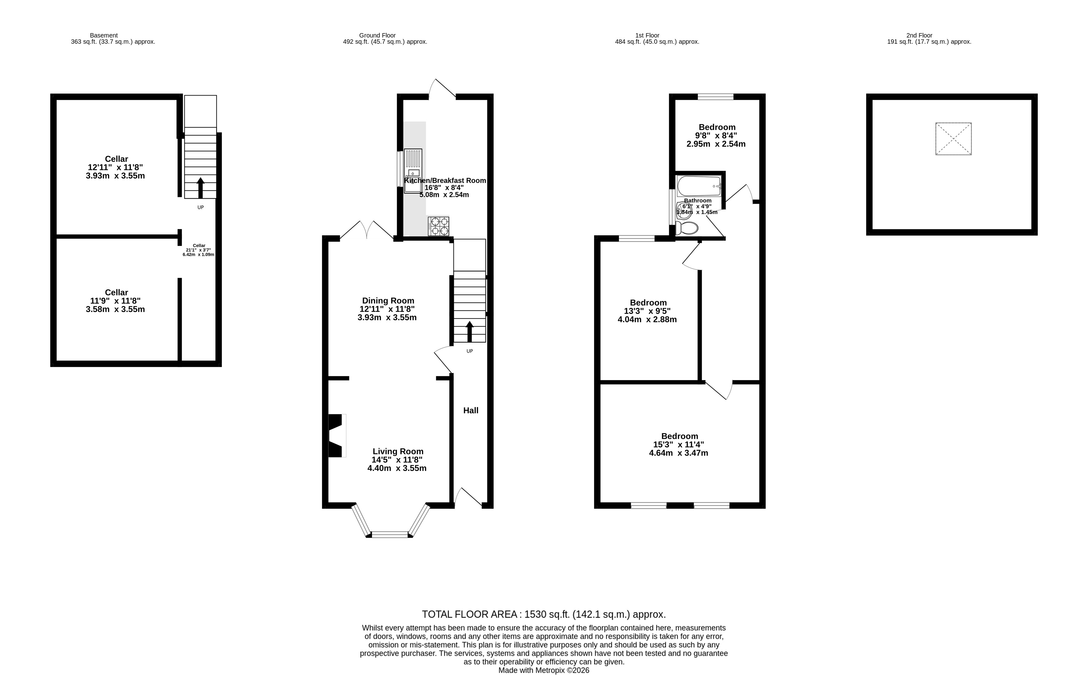 24, Countess Street, Stockport floorplan