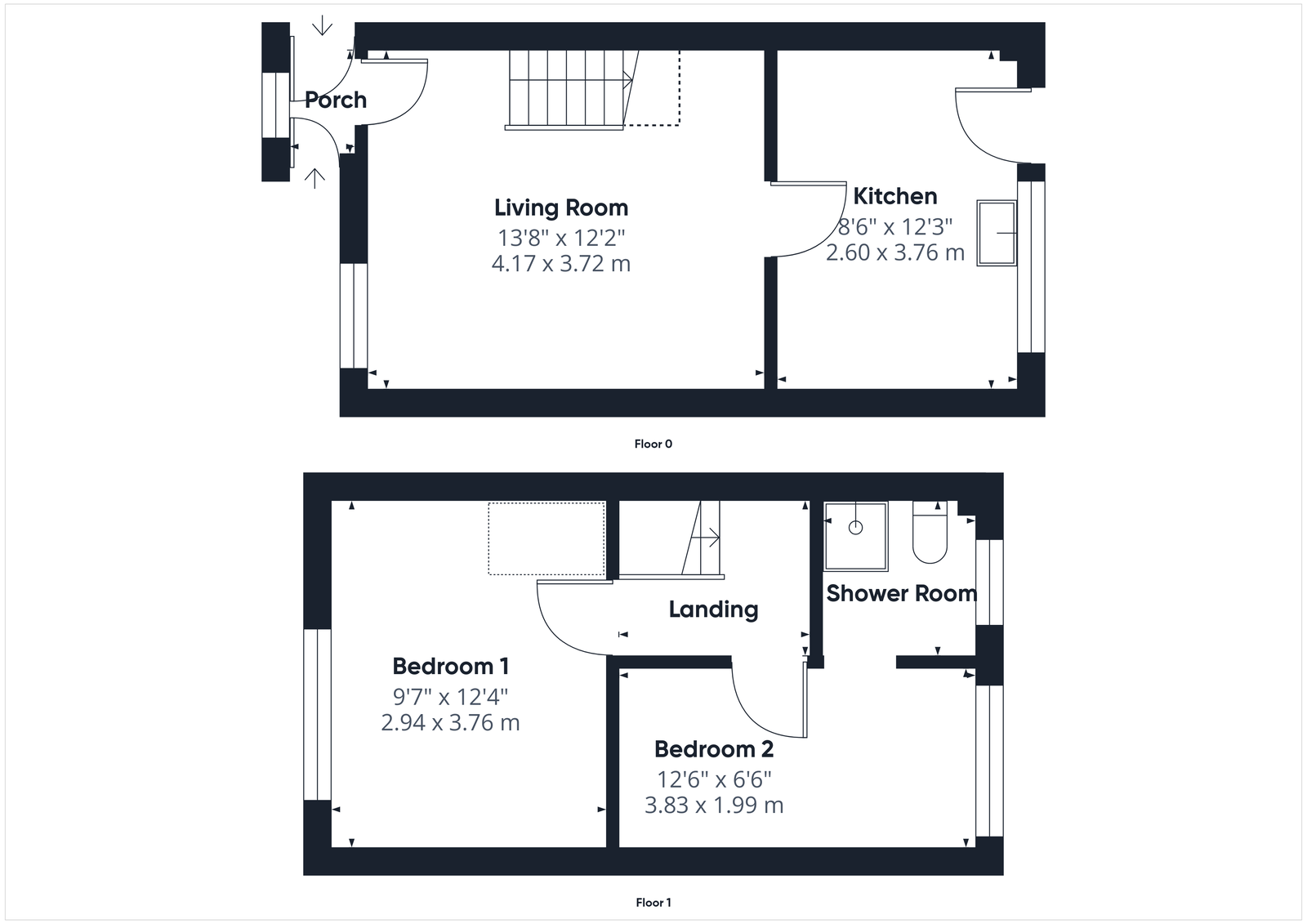 35, Ladymead, Sidmouth floorplan