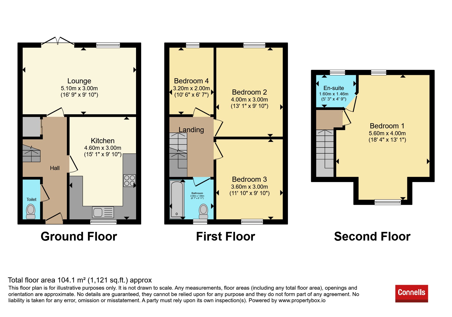 64, Guardian Way, Luton floorplan