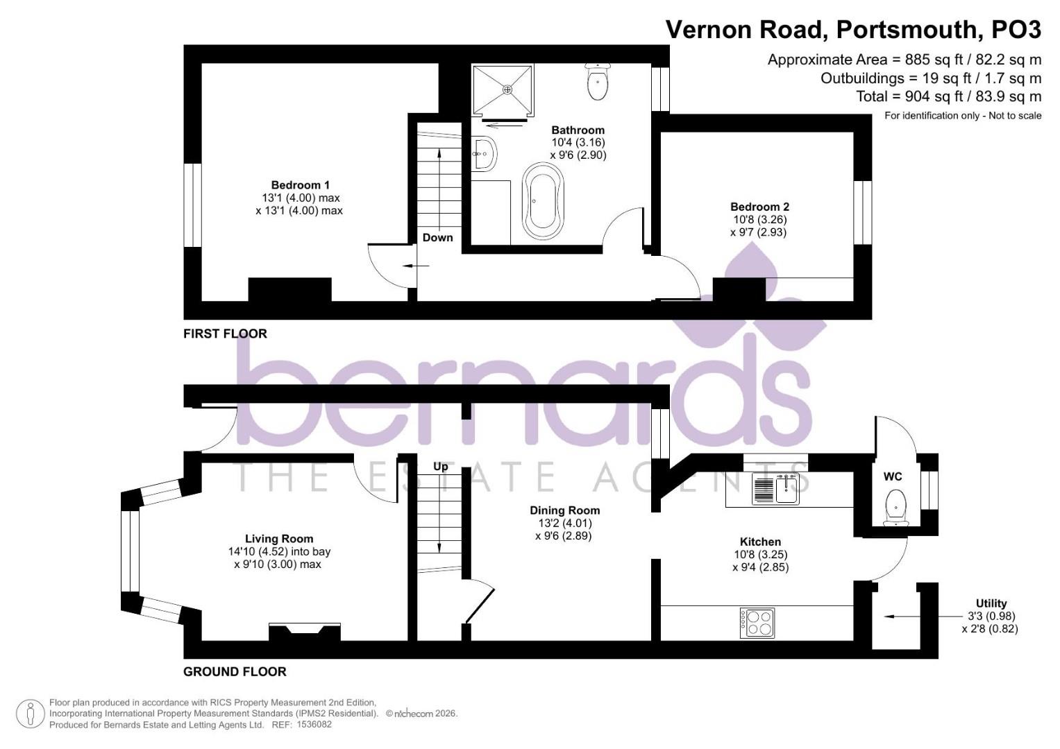 Vernon Road, Portsmouth floorplan