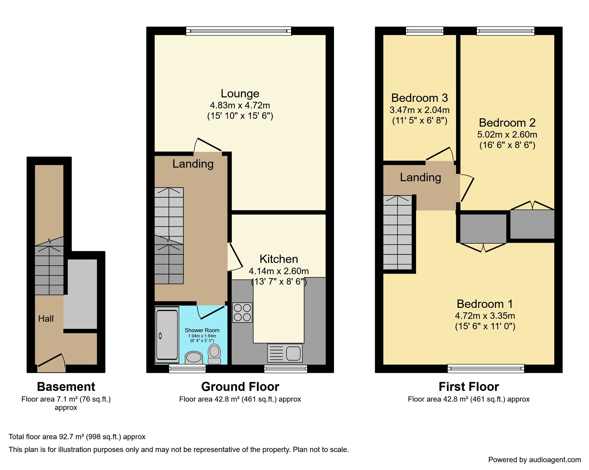 4a, Ribble Place, Winsford floorplan