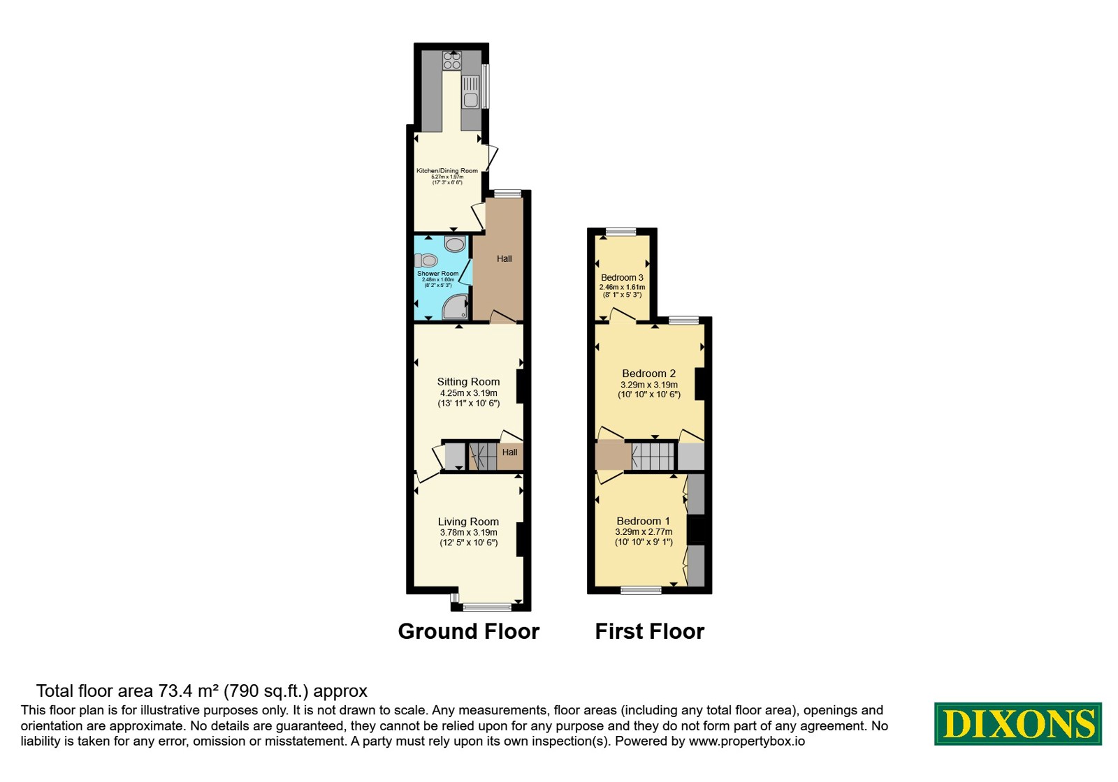 3, Melrose Avenue, Birmingham floorplan