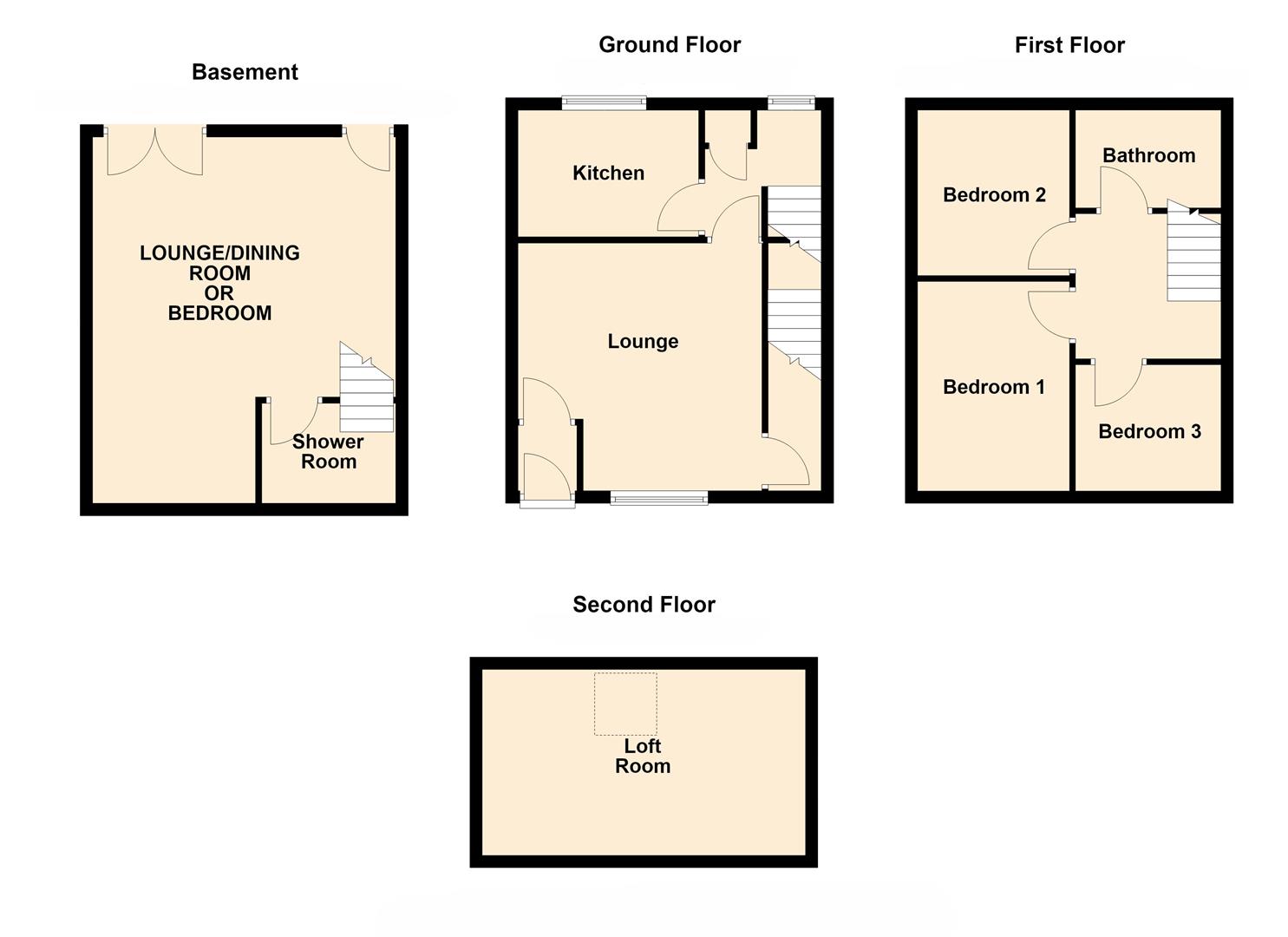 29, Gilfach Street, Bargoed floorplan