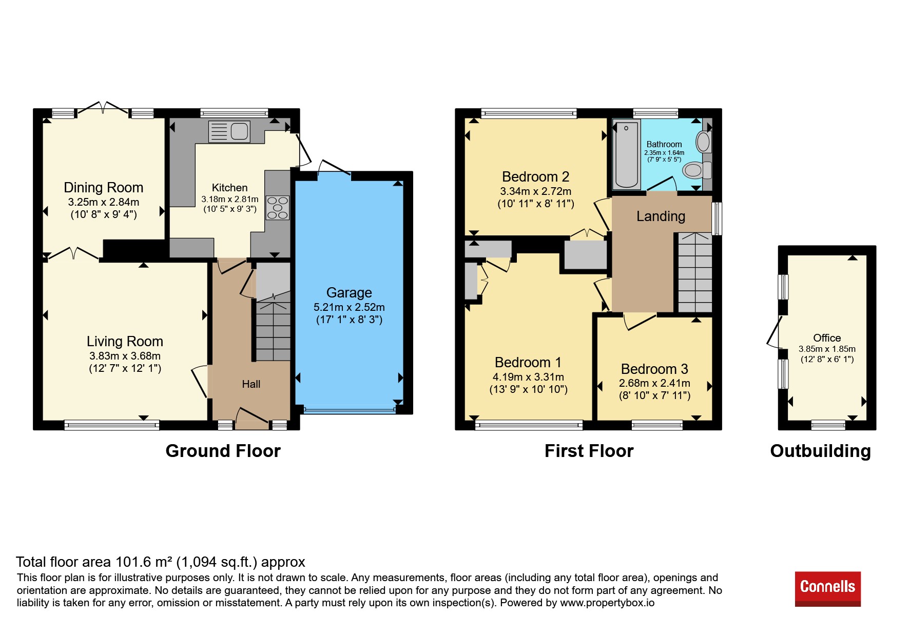 2, Summerleys, Dunstable floorplan