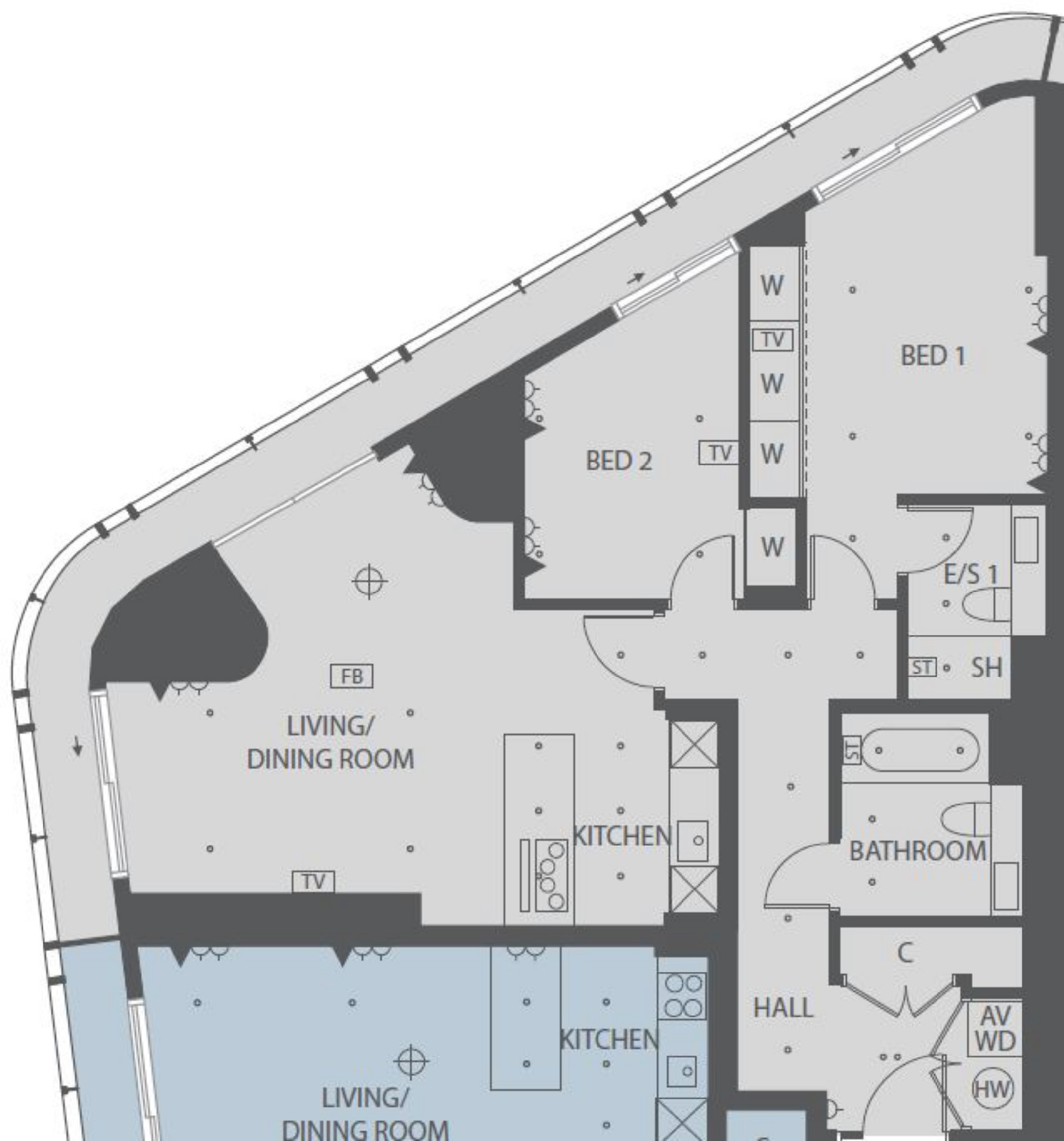 2 Bedrooms Flat for sale in One Blackfriars, 8 Blackfriars Road, Southwark, London SE1