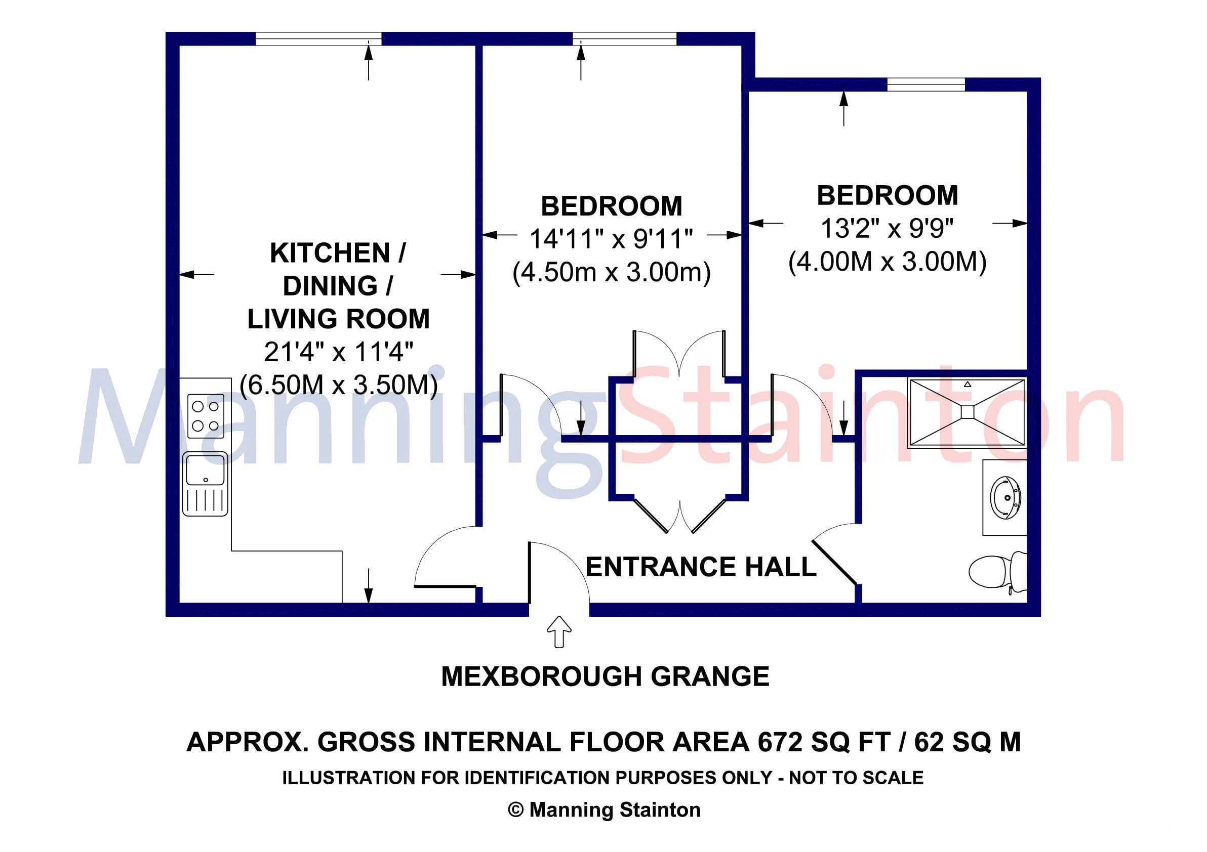 Apartment 20 Mexborough Grange, Main Street, Methley, Leeds, West