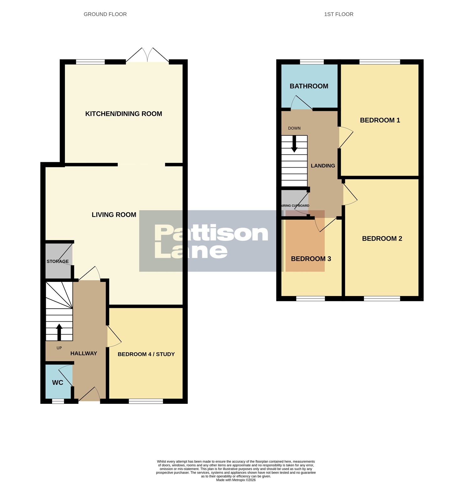 27, Ashbourne Drive, Kettering floorplan