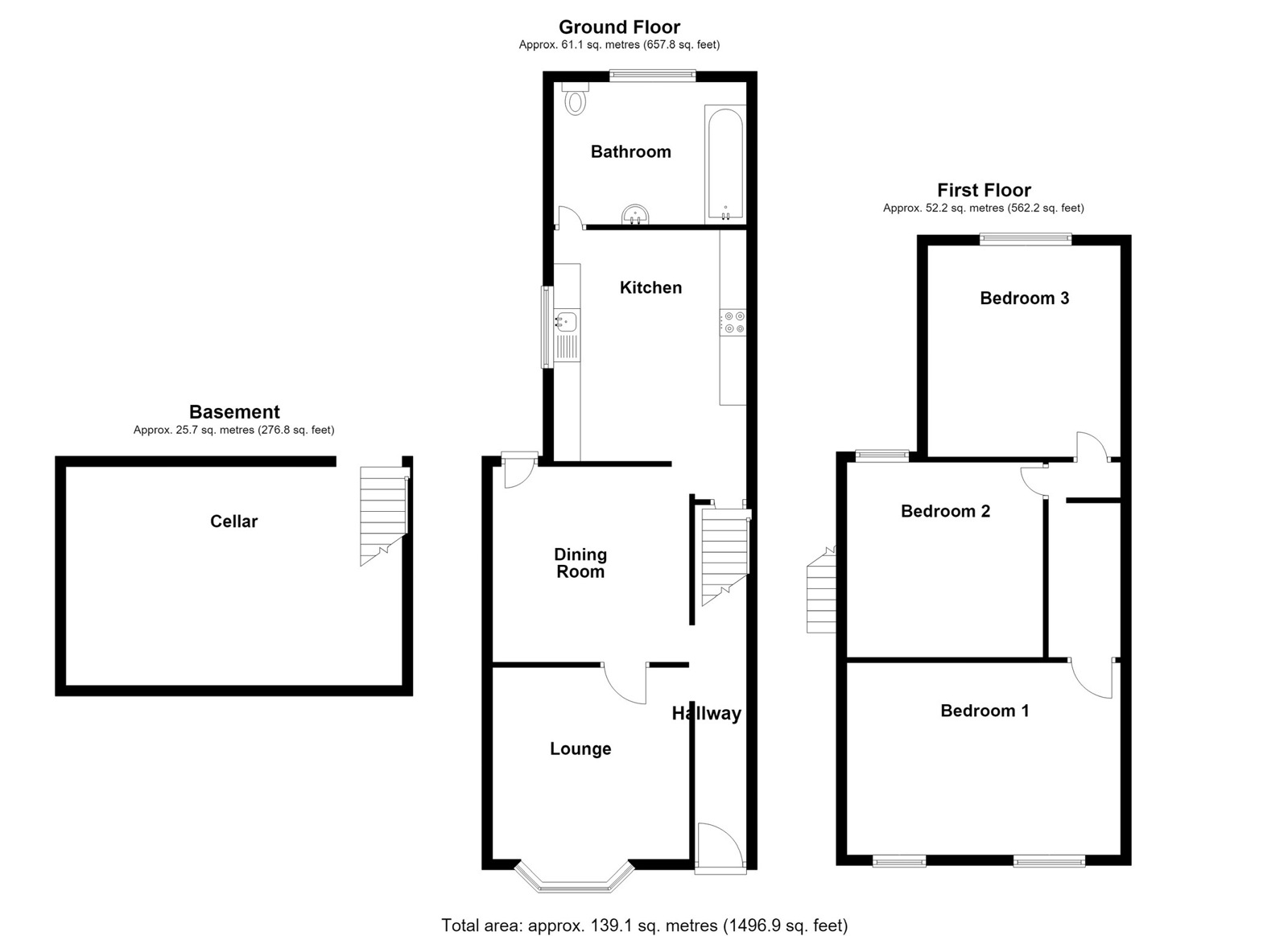 2, Trinity Road, Gillingham floorplan