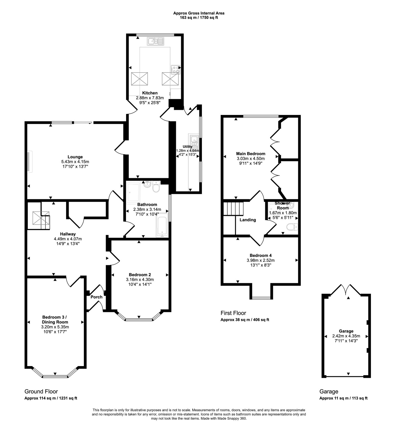 85, Hollywood Lane, Birmingham floorplan