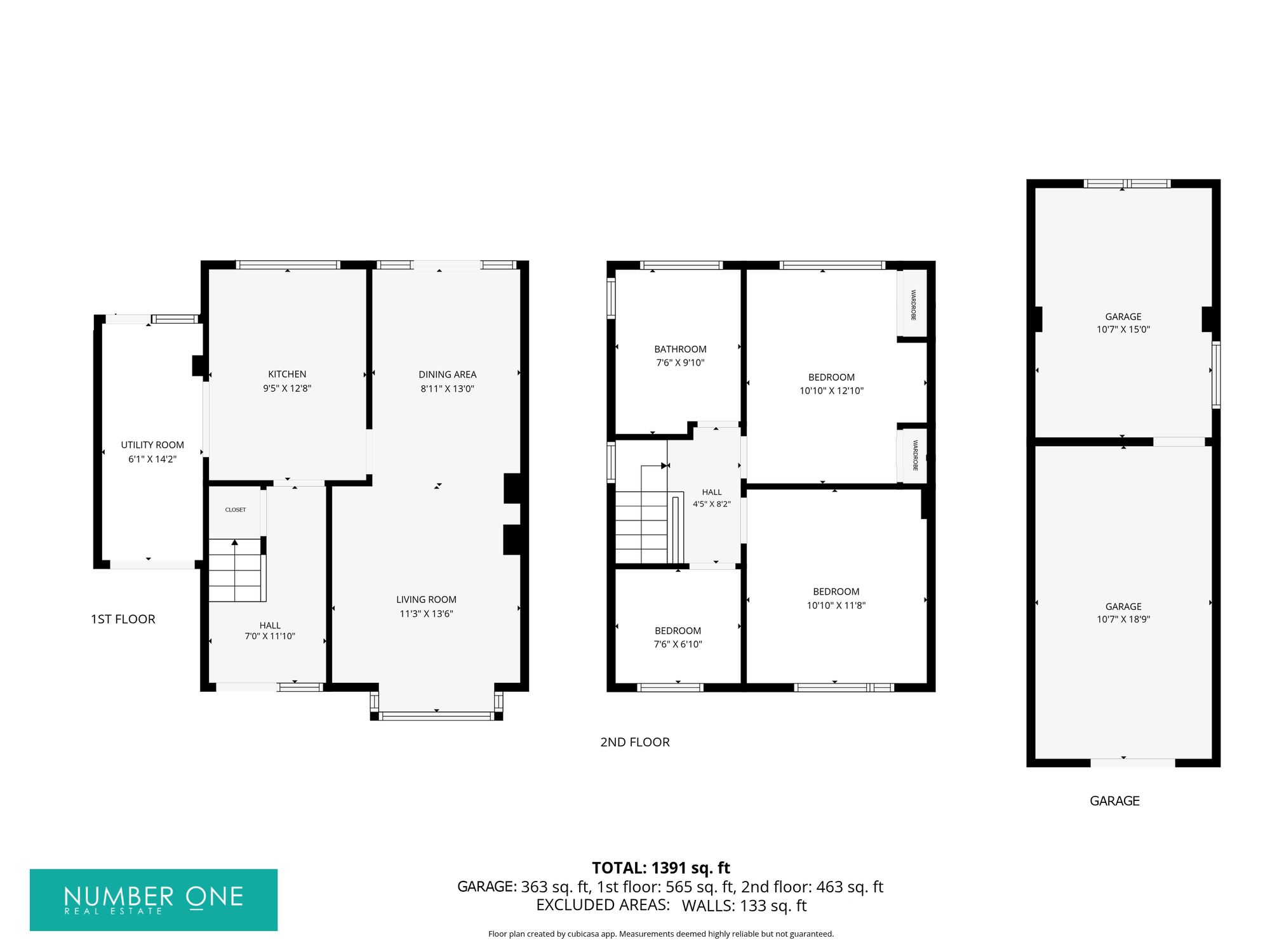 1 Lambert Close, Newport floorplan
