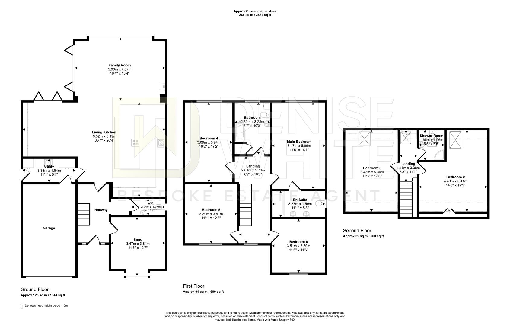 66, Froghall Road, Ipstones floorplan
