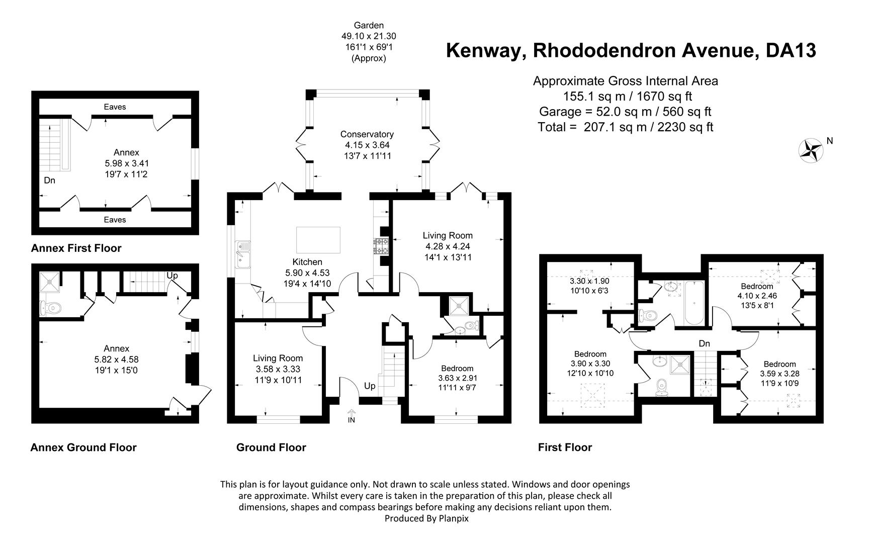 Kenway, Rhododendron Avenue, Gravesend floorplan