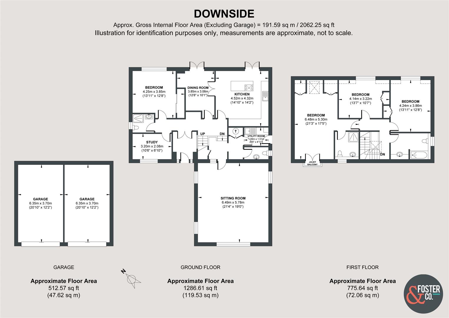 Downside, Hove floorplan