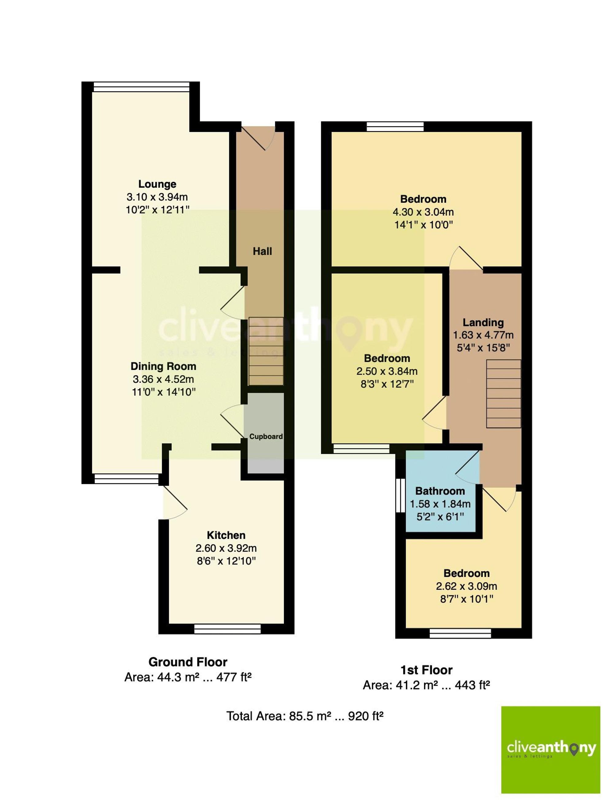 Henry Street, Prestwich, M25 floorplan