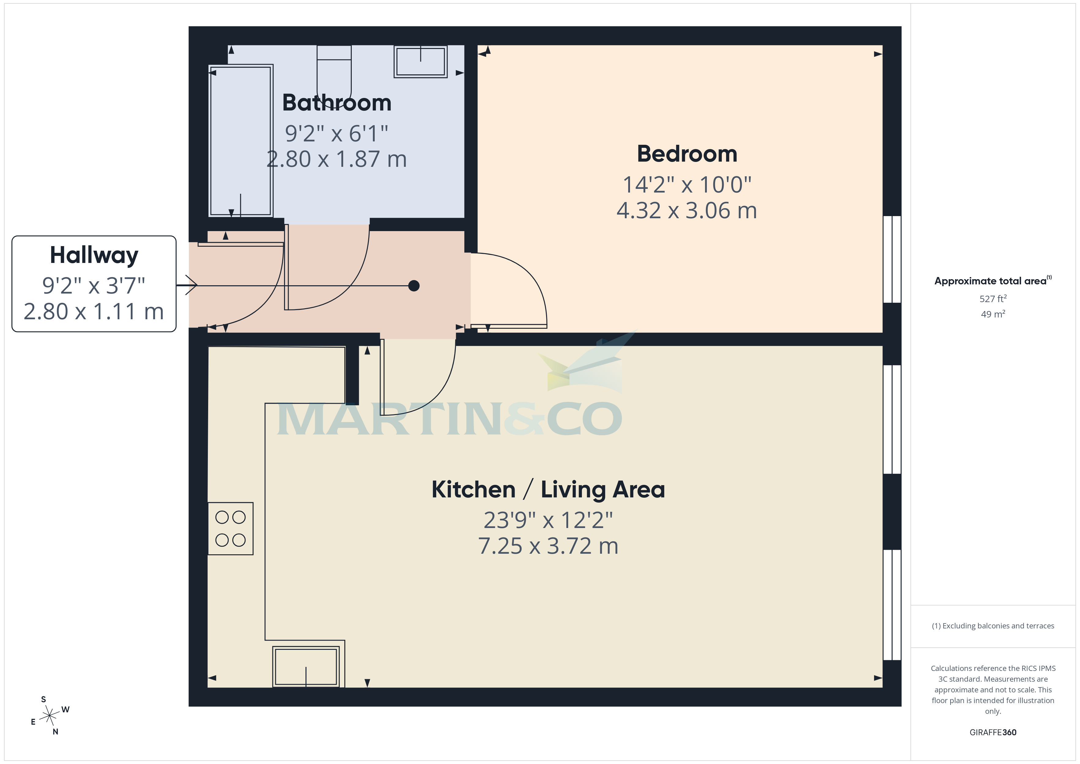 15 Richard Beau Nash, 6-8, Garden Road, Tunbridge Wells floorplan