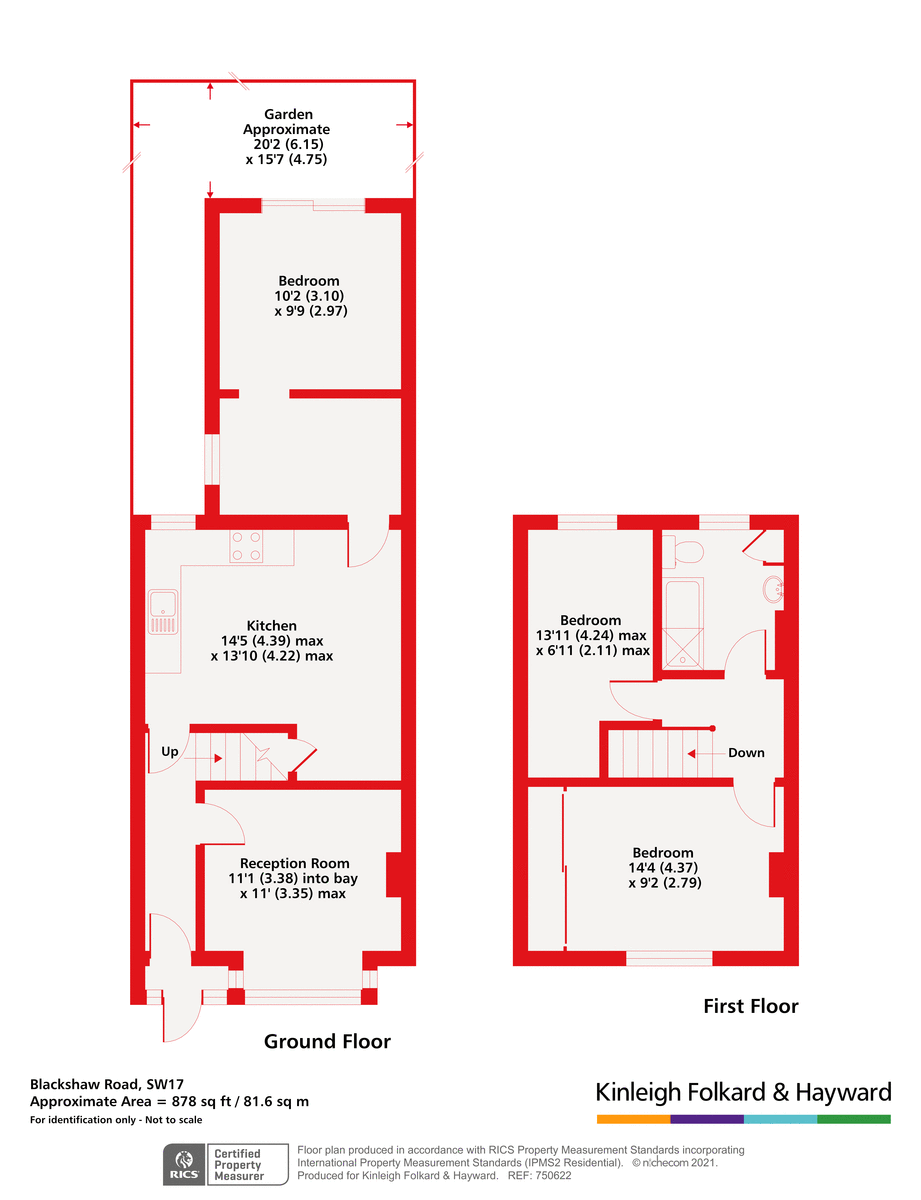 72, Blackshaw Road, London floorplan