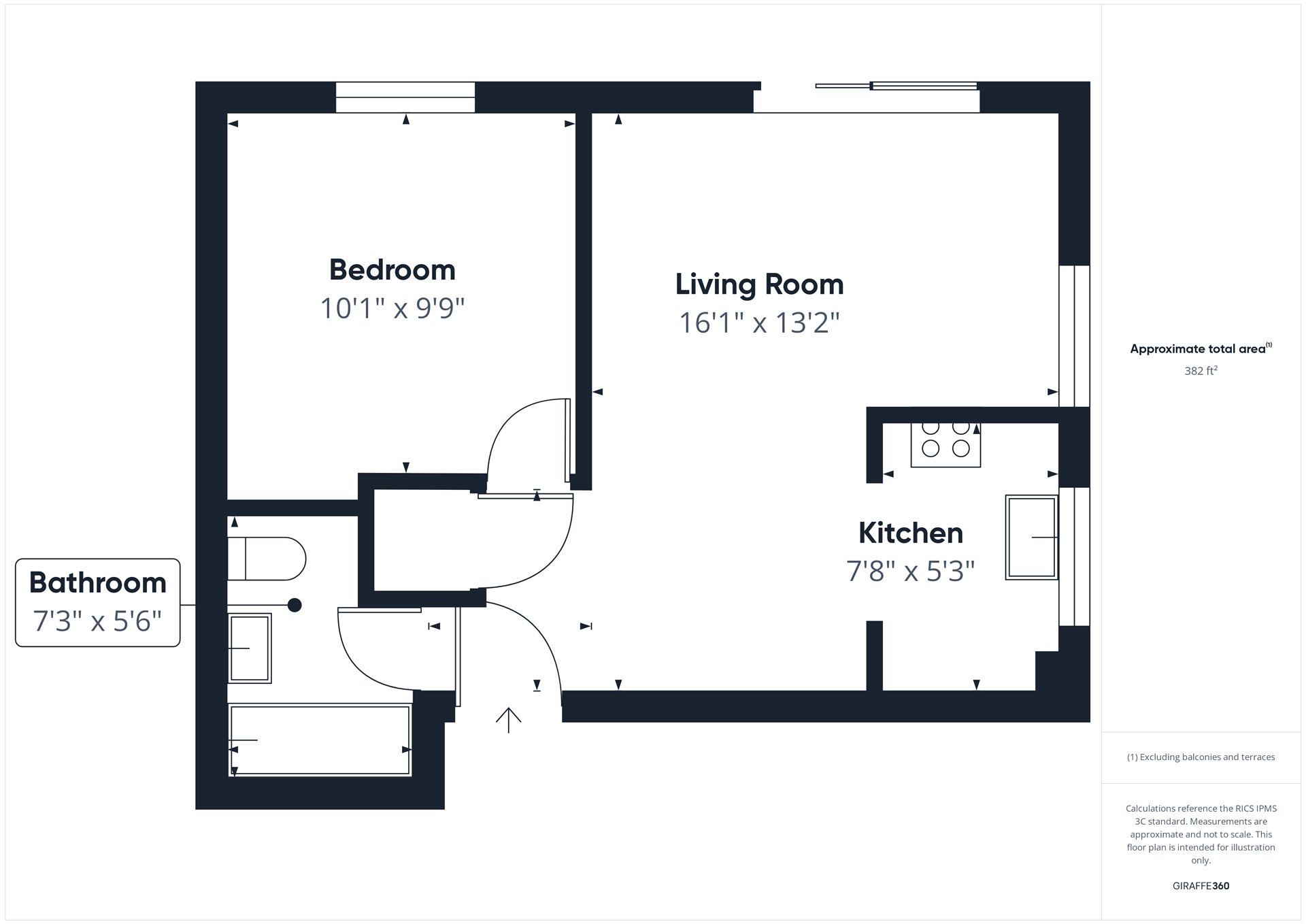 Flat 7,, Ashley Court, Maidenhead floorplan