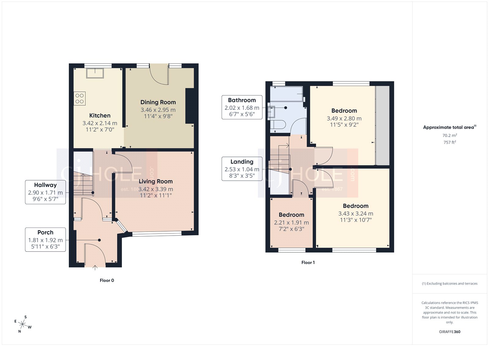 19, Rossall Avenue, Bristol floorplan