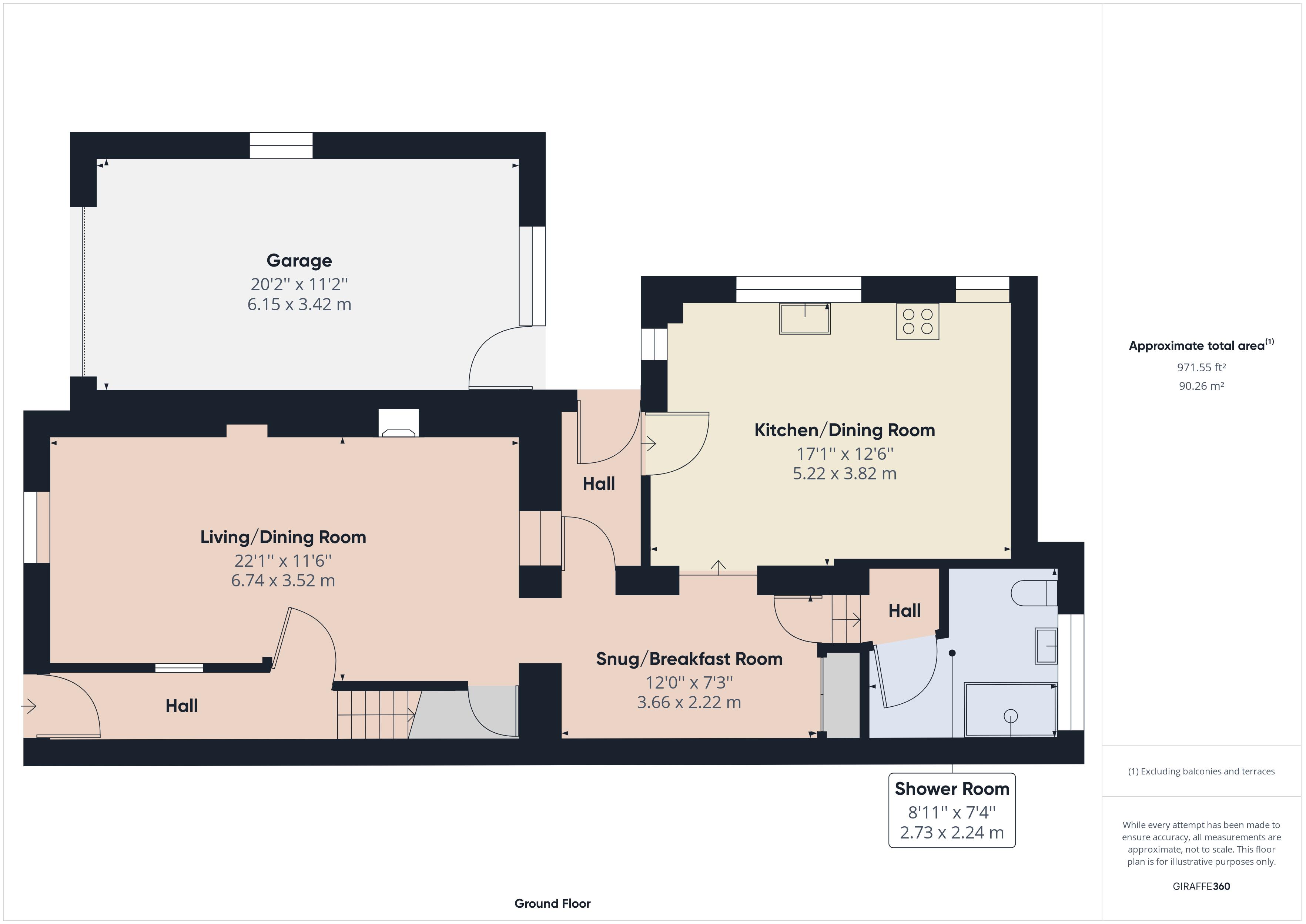 Porthyrhyd, Carmarthen SA32, 3 bedroom semidetached house for sale