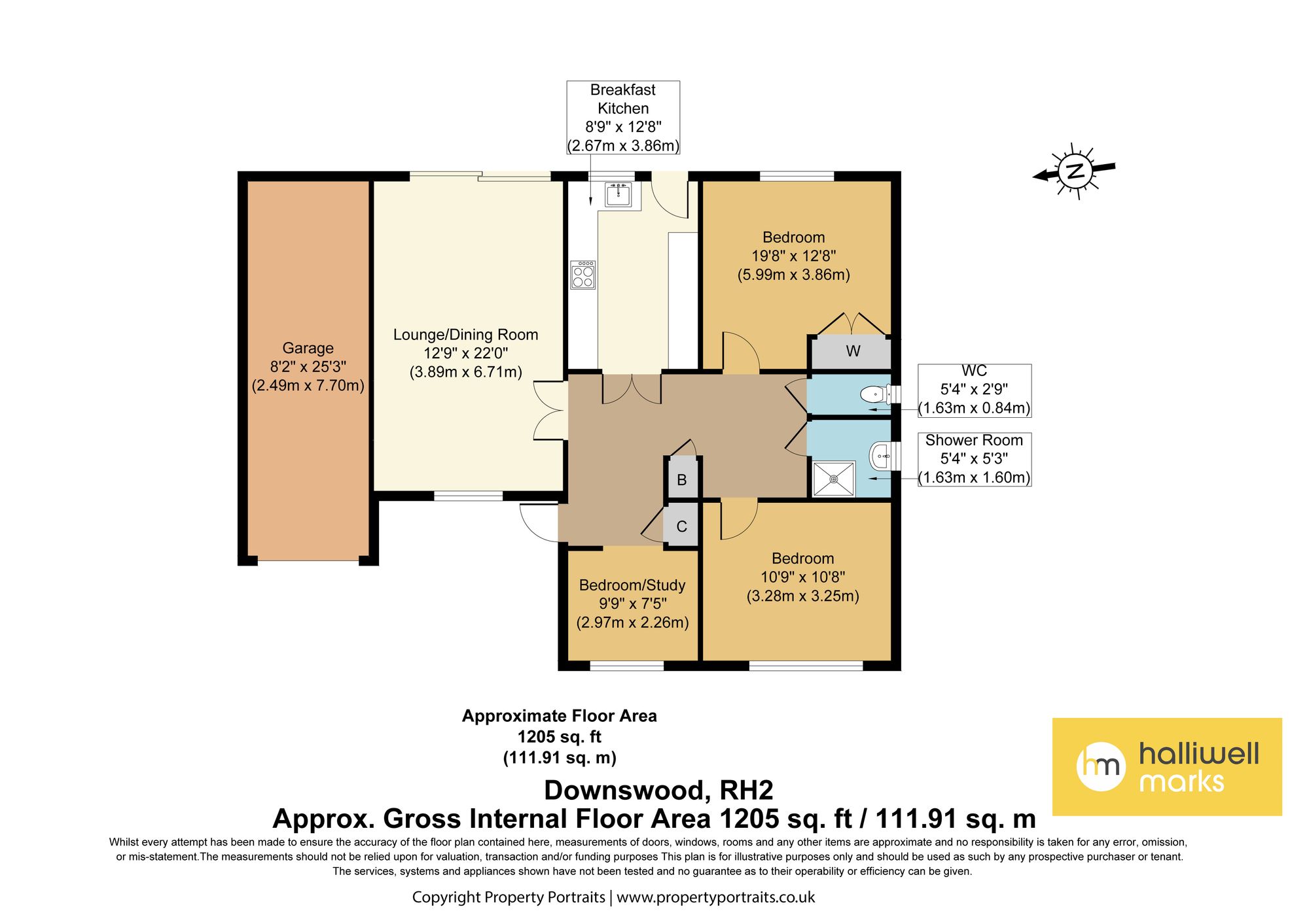10 Downswood, Reigate floorplan