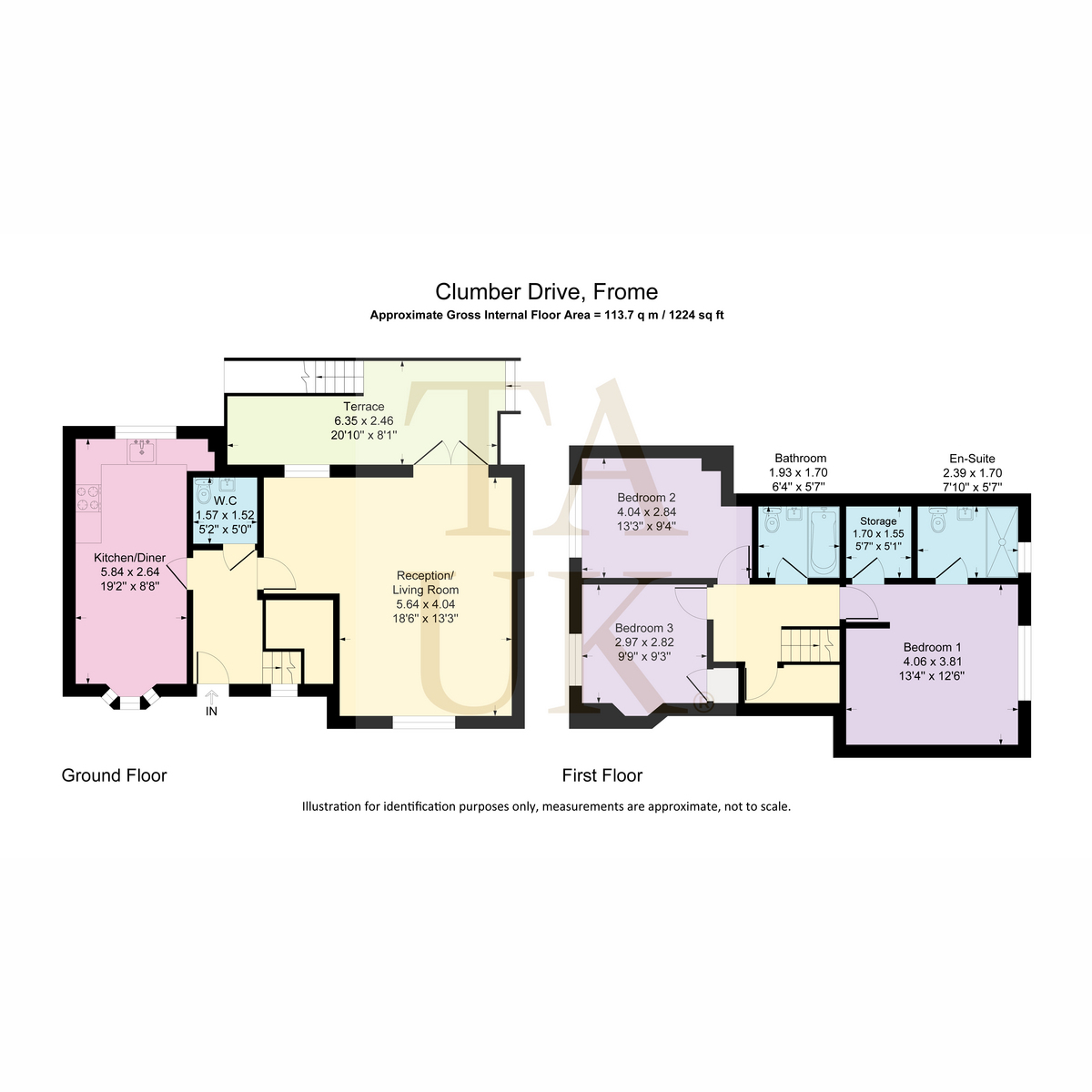 1a, Clumber Drive, Frome floorplan