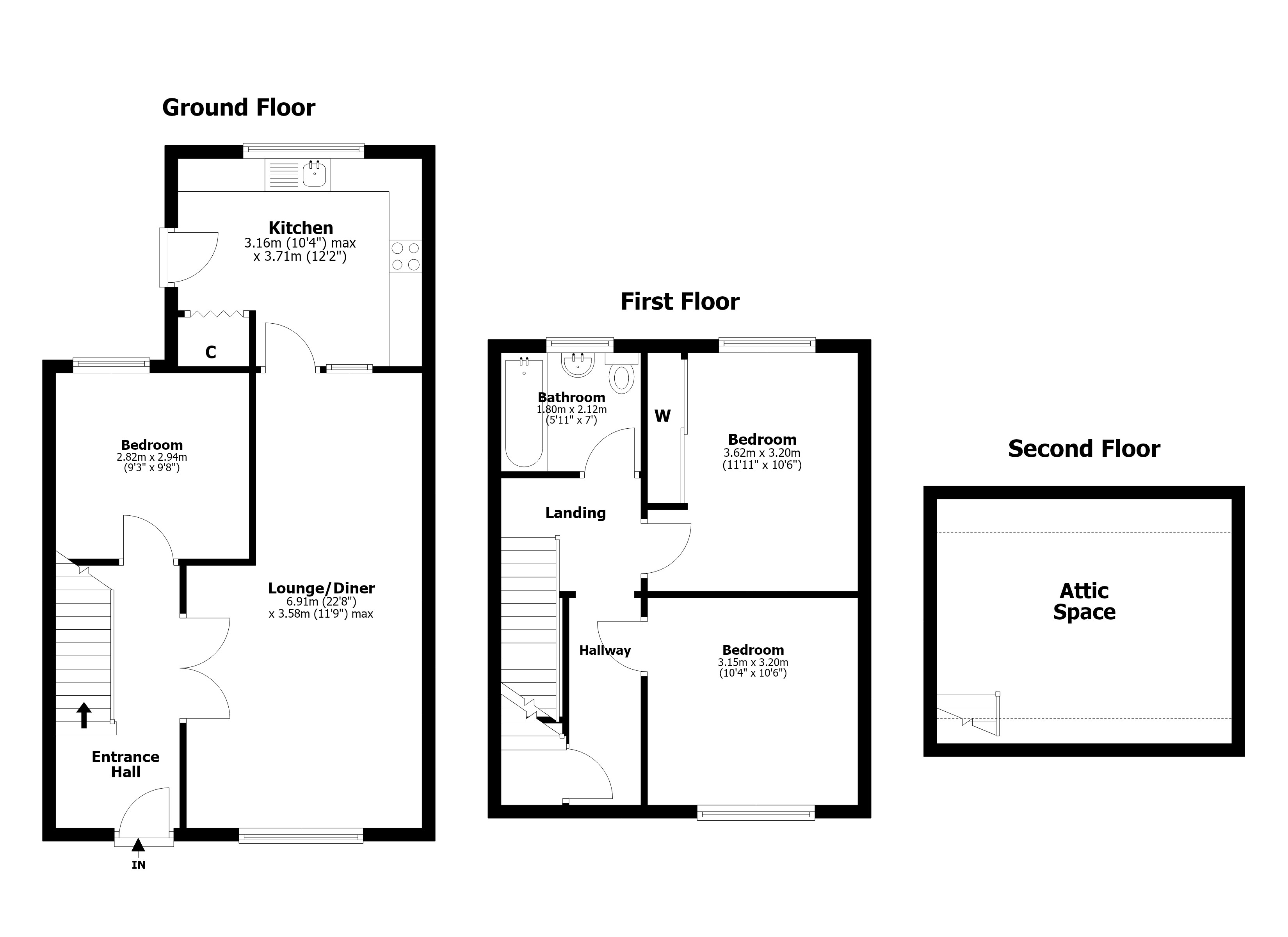 Ross Gardens, Edinburgh floorplan