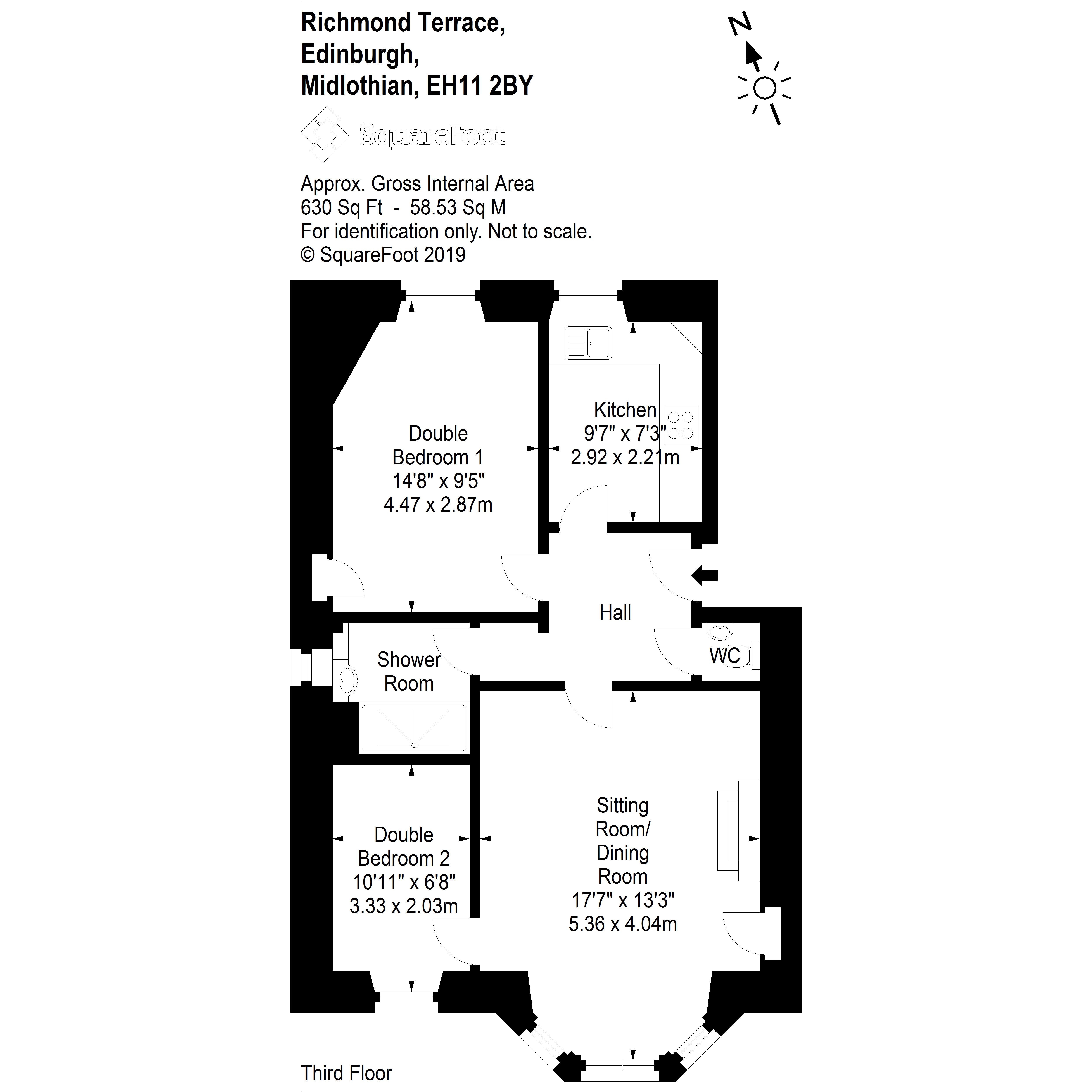 2 Bedrooms Flat for sale in 13/6 Richmond Terrace, Edinburgh EH11