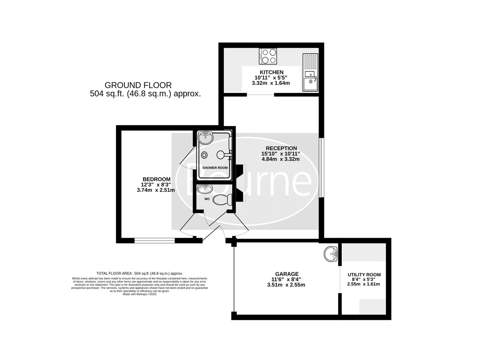 1, Highclere Court, Woking floorplan