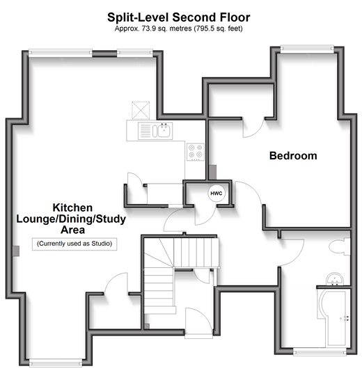 Holmesdale Road, Reigate floorplan