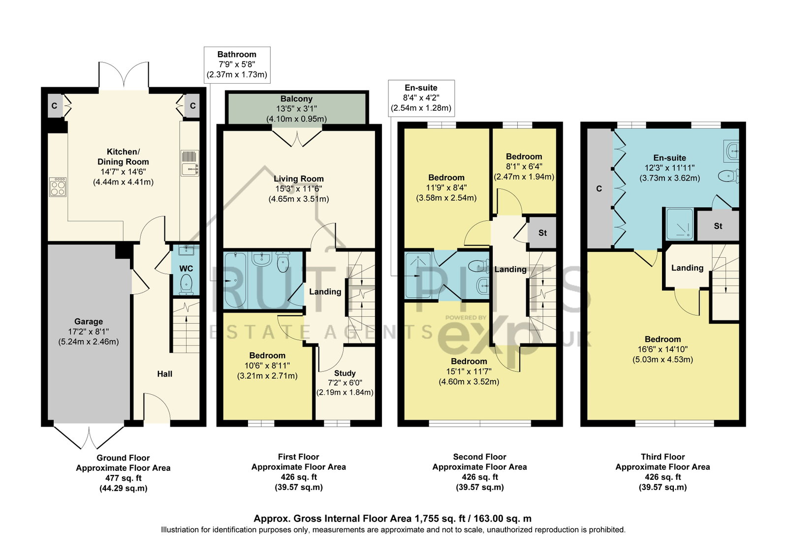 65, Madison Walk, Pontefract floorplan