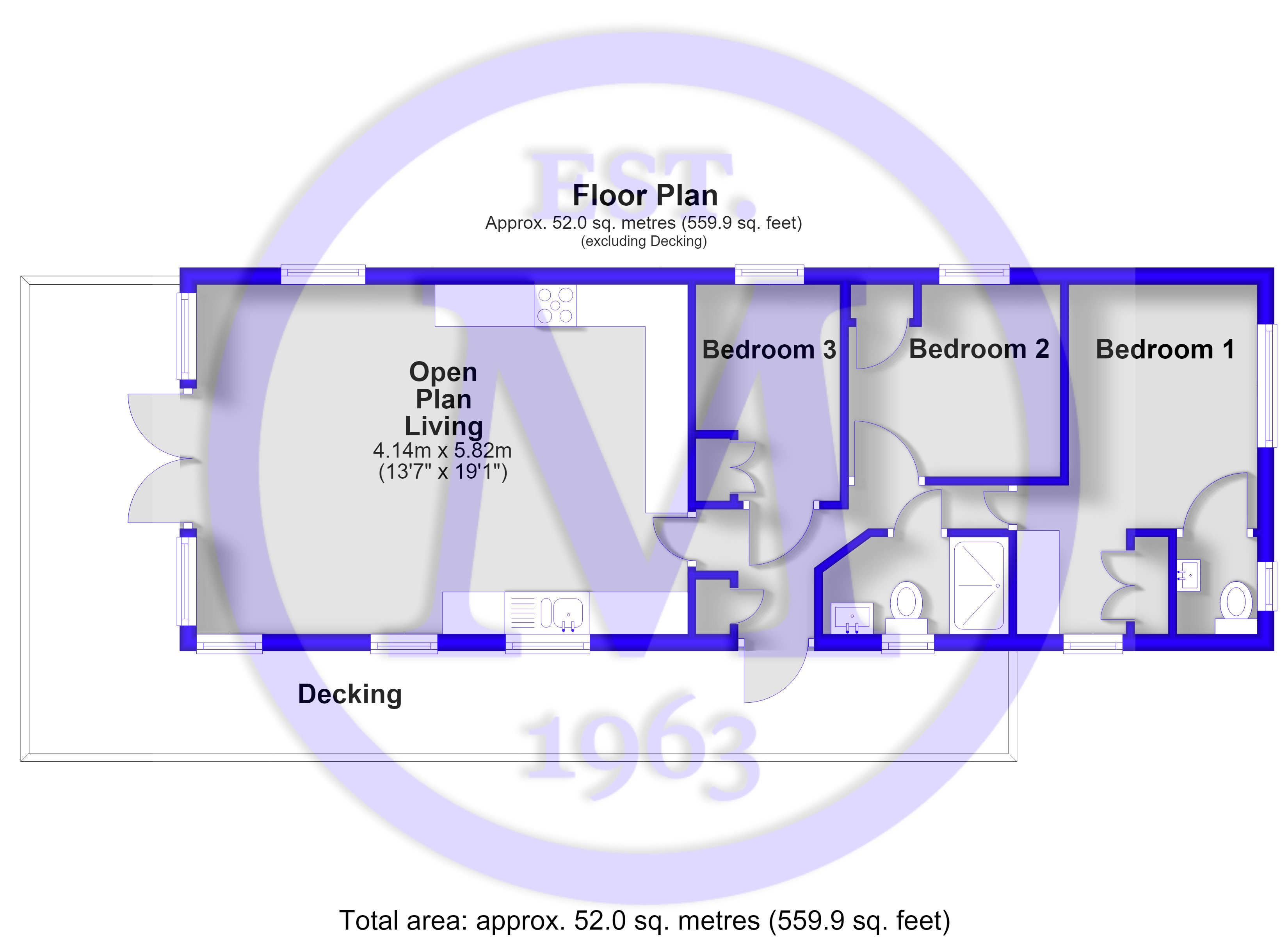 11, Solent View, Barton On Sea floorplan