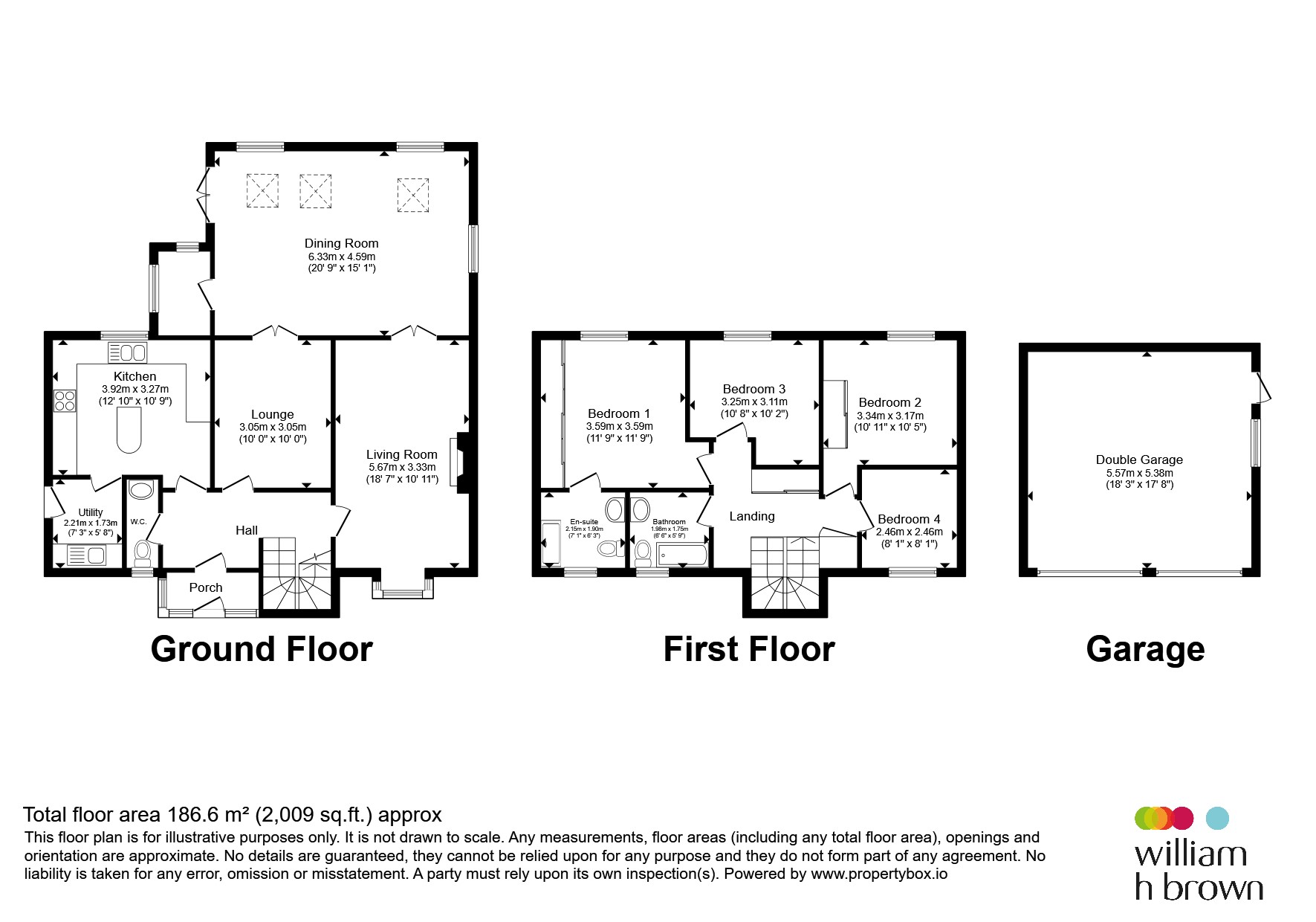 47, Cranberry Close, Nottingham floorplan