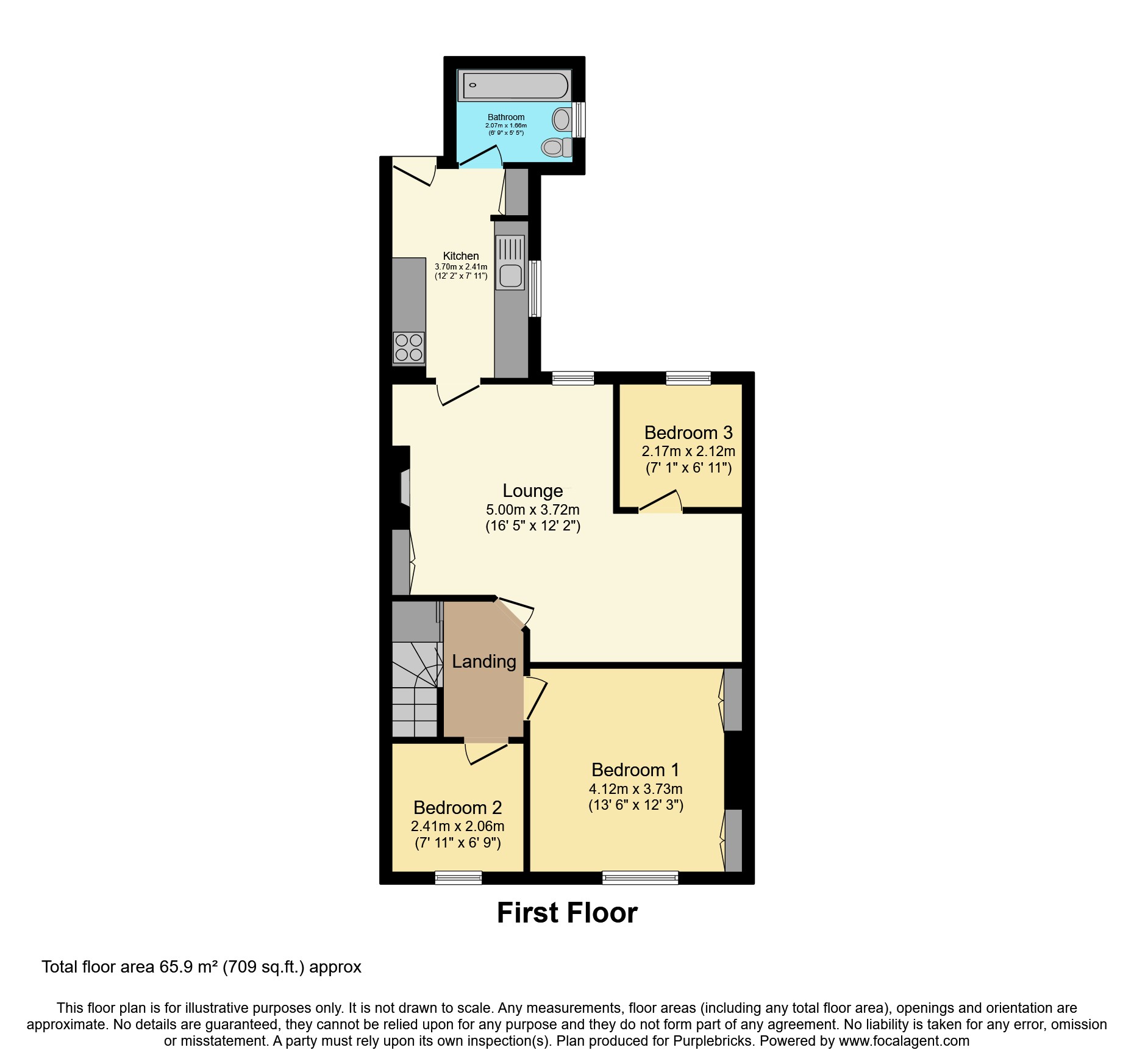 12, Asher Street, Gateshead floorplan