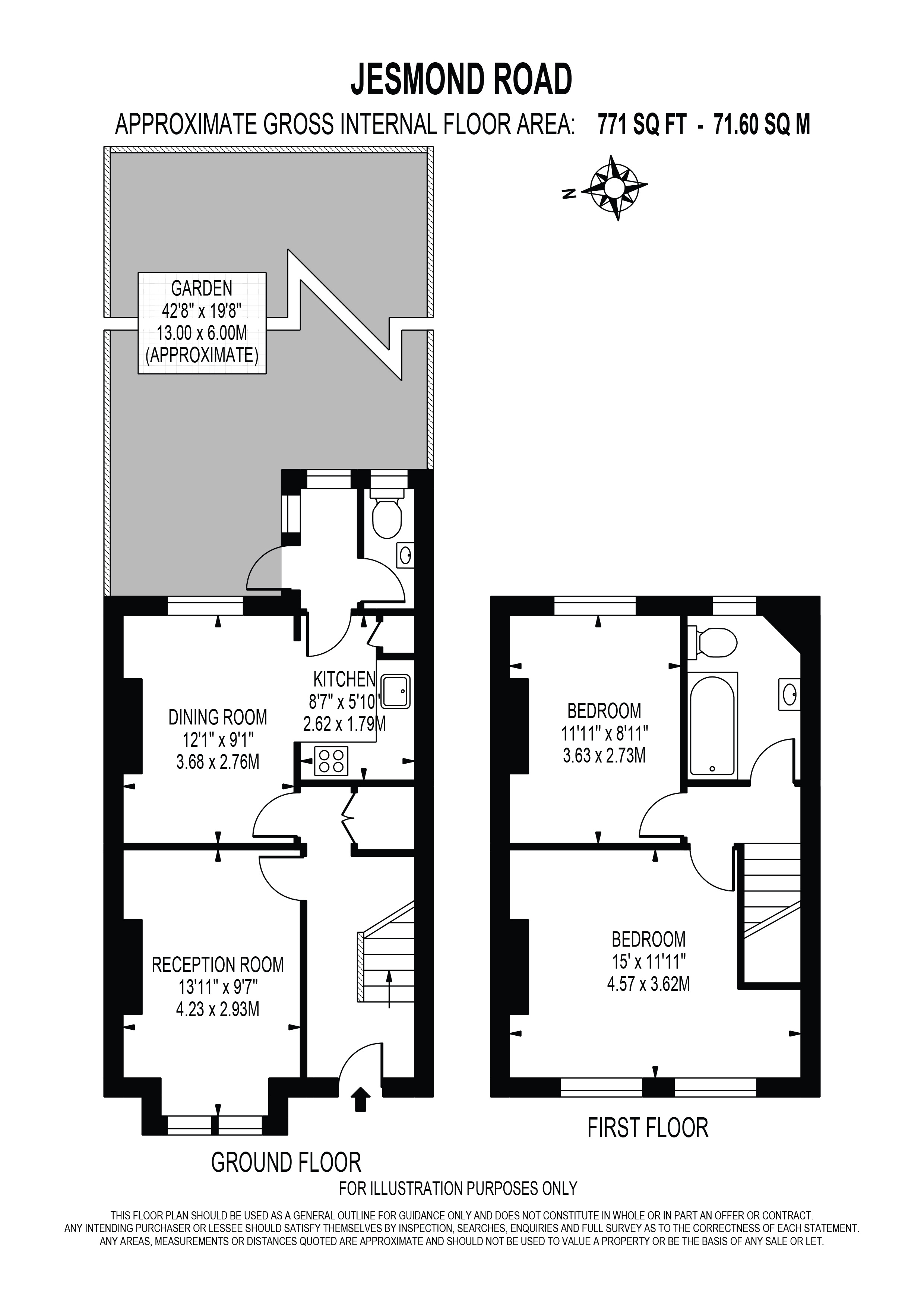 Jesmond Road, Surrey floorplan