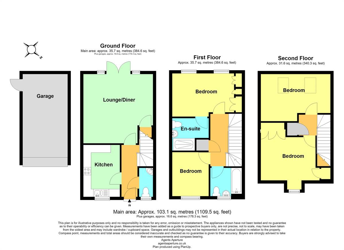 32, Eversleigh Rise, Whitstable floorplan