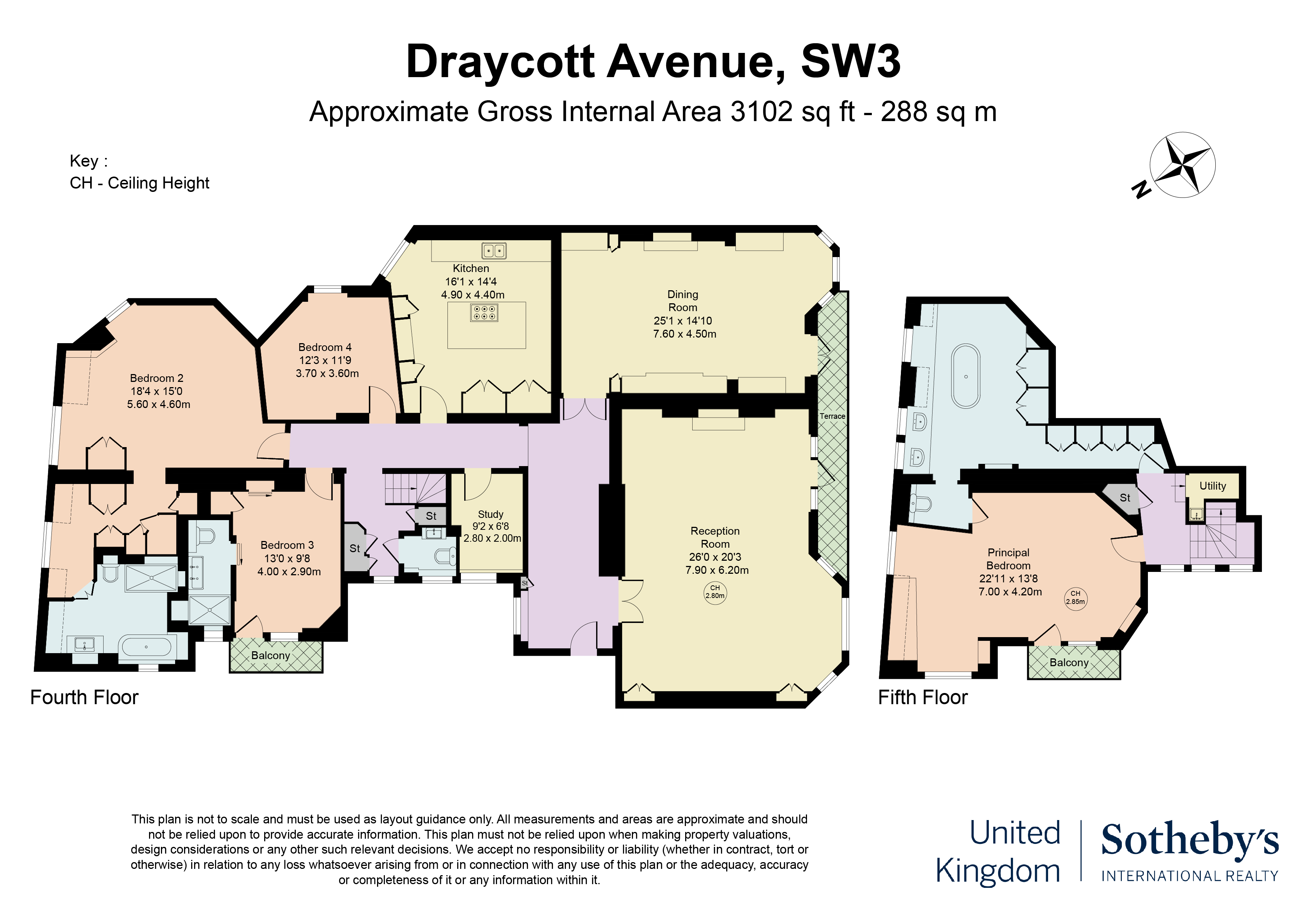 Draycott, Draycott Avenue, London floorplan