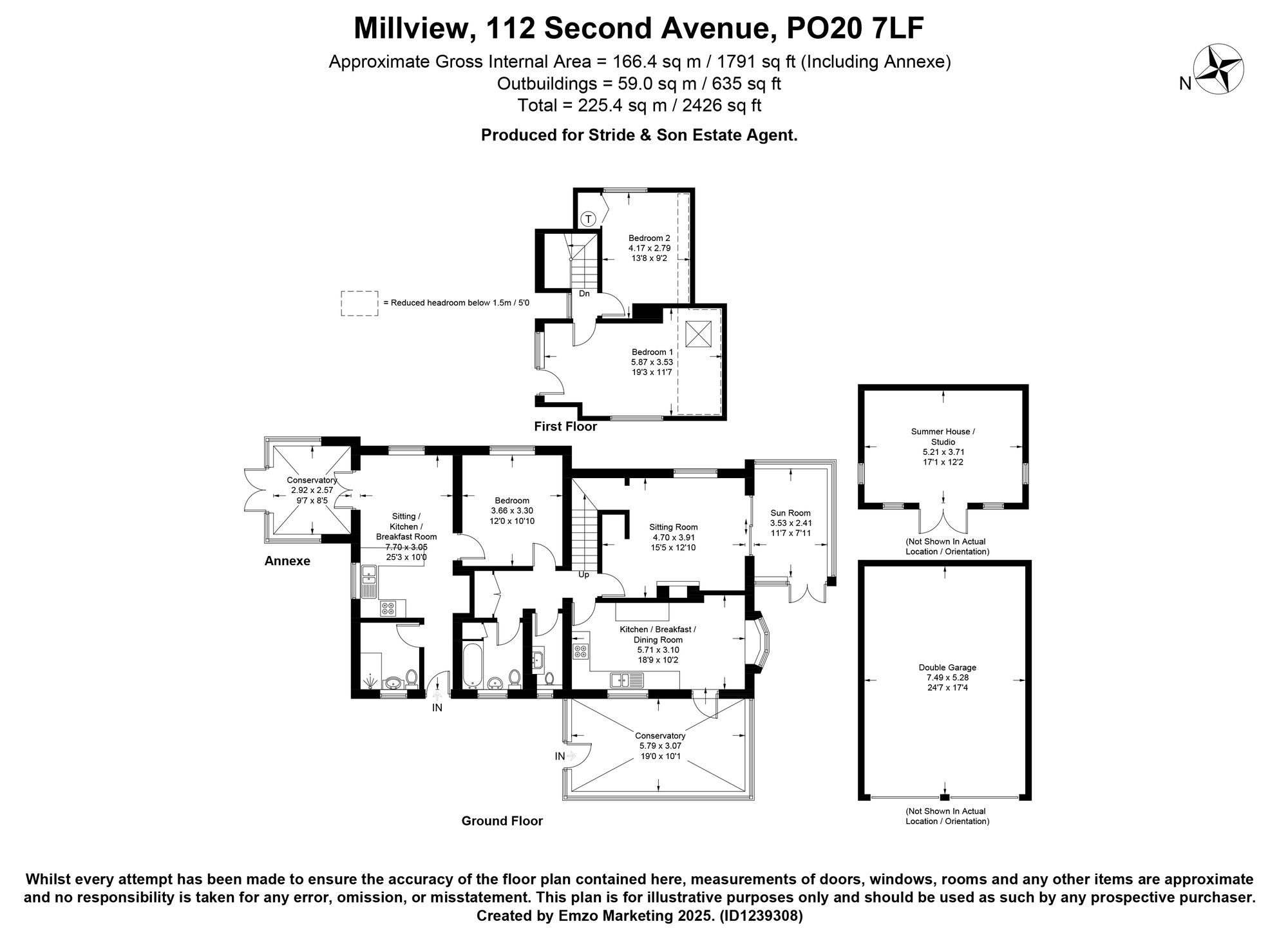 112 Second Avenue, Chichester floorplan